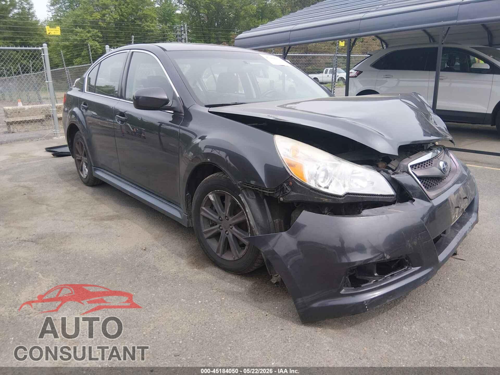 SUBARU LEGACY 2012 - 4S3BMBC64C3015094