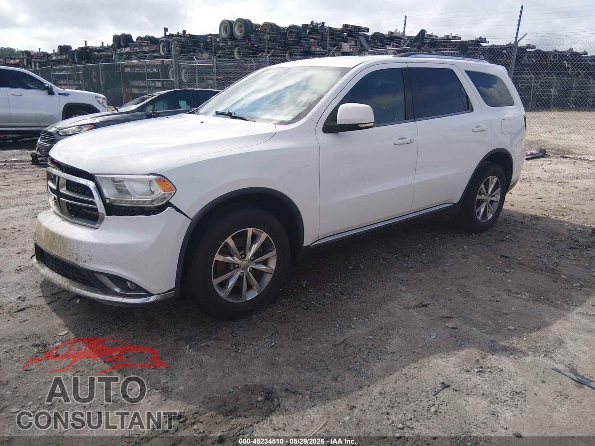 DODGE DURANGO 2015 - 1C4RDJDG8FC722820