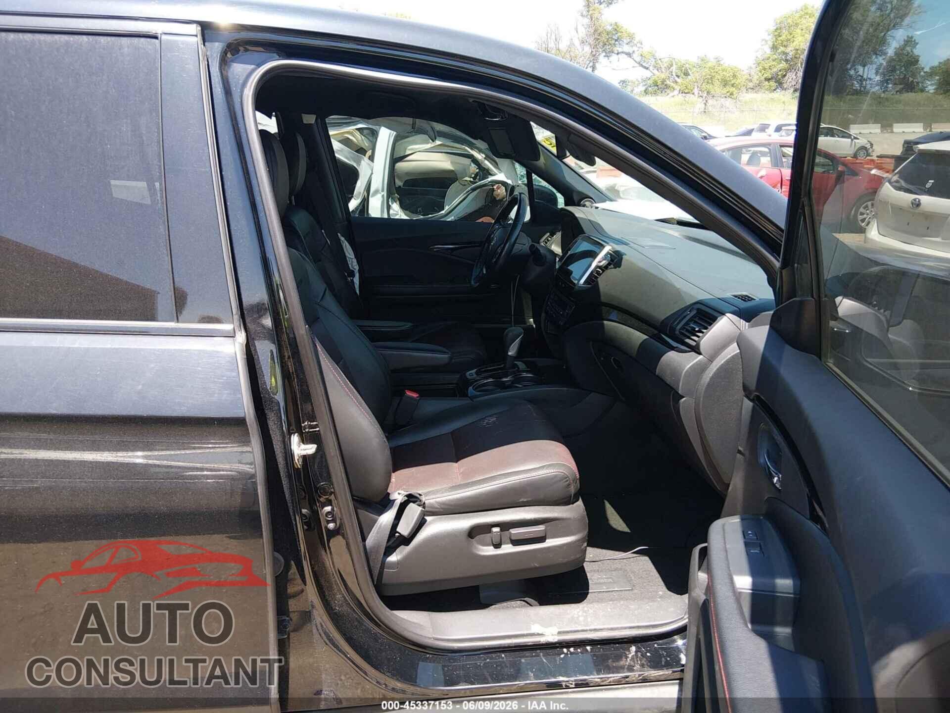 HONDA RIDGELINE 2017 - 5FPYK3F87HB011996