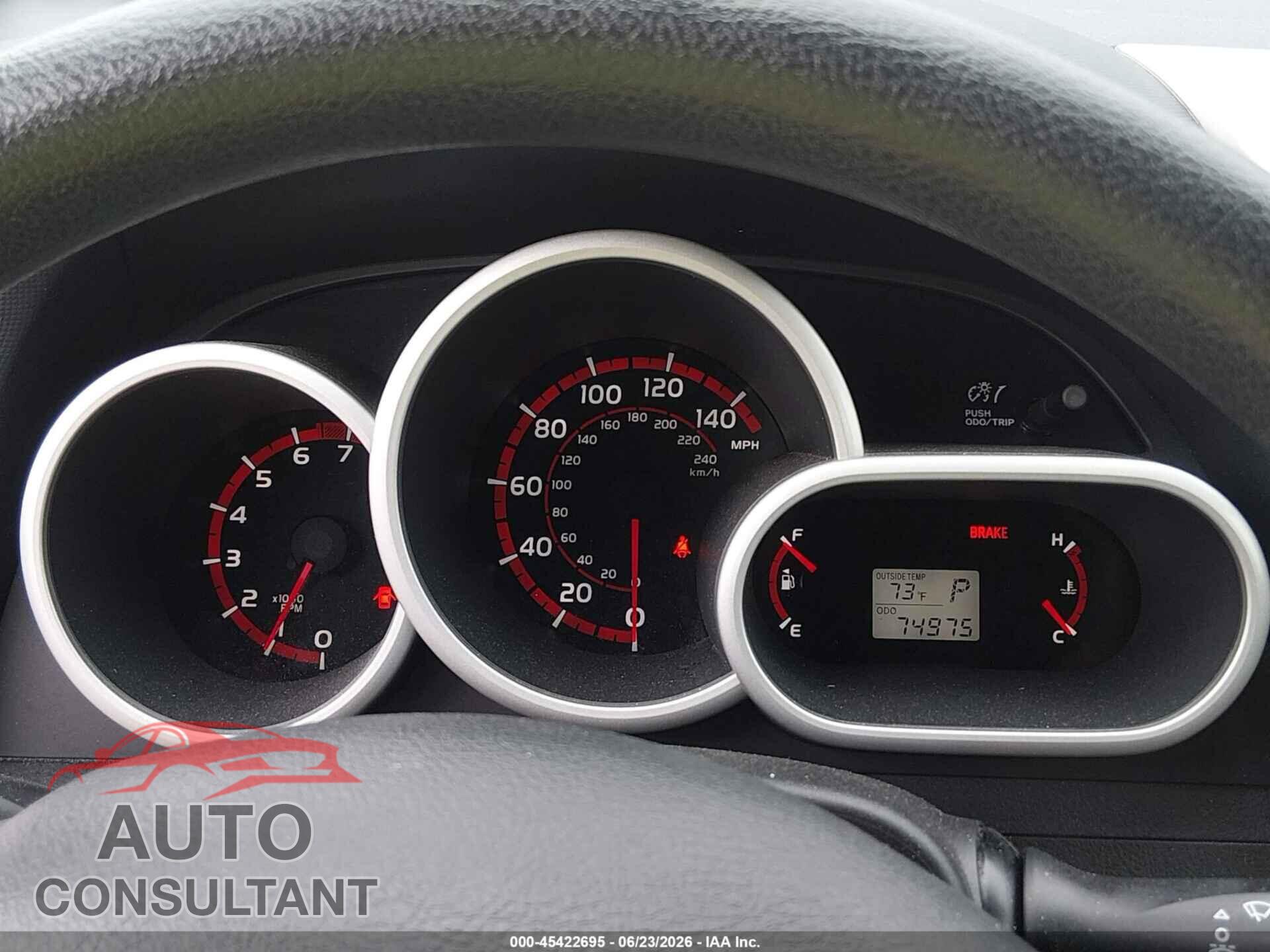 TOYOTA MATRIX 2009 - 2T1LE40E79C005152