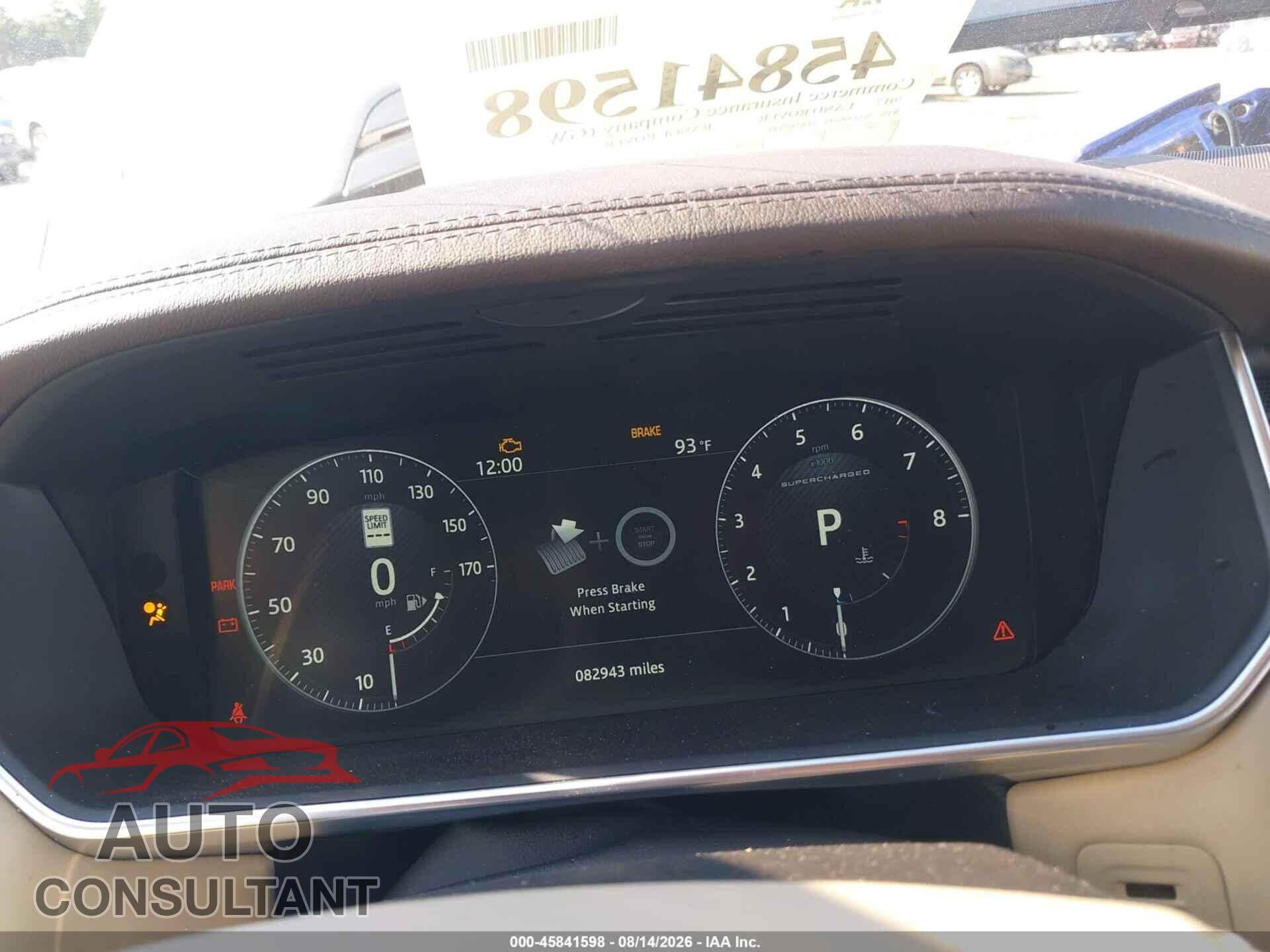 LAND ROVER RANGE ROVER 2017 - SALGS2FE3HA362944