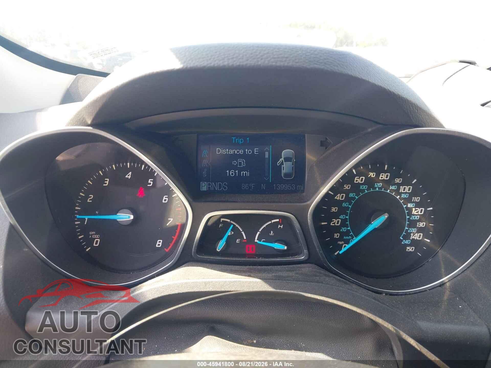 FORD ESCAPE 2013 - 1FMCU0F73DUA30254