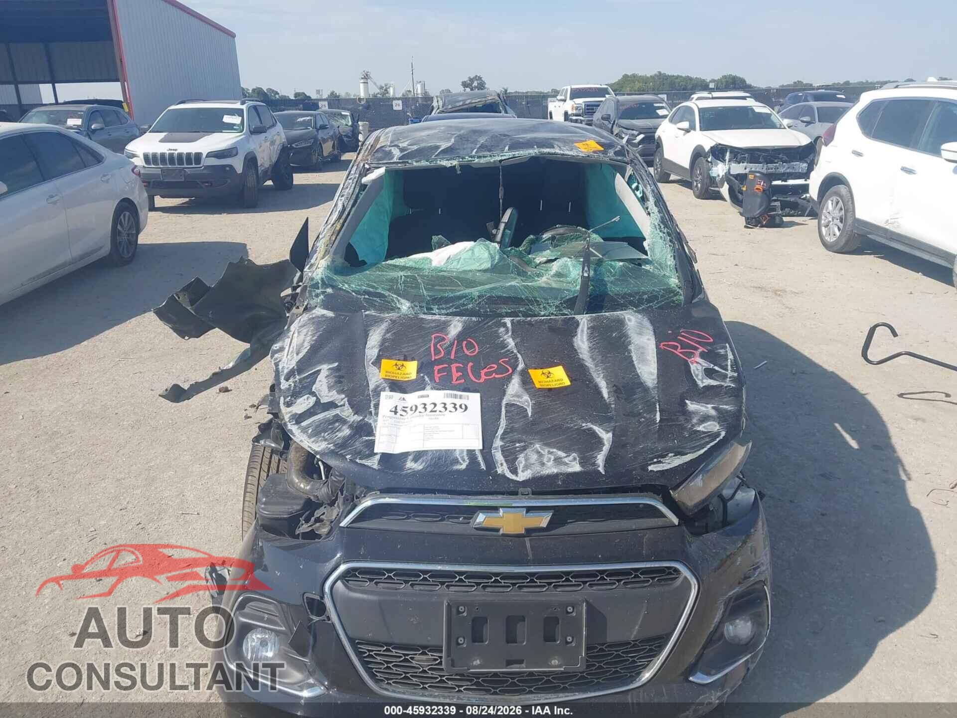 CHEVROLET SPARK 2017 - KL8CD6SA3HC810526