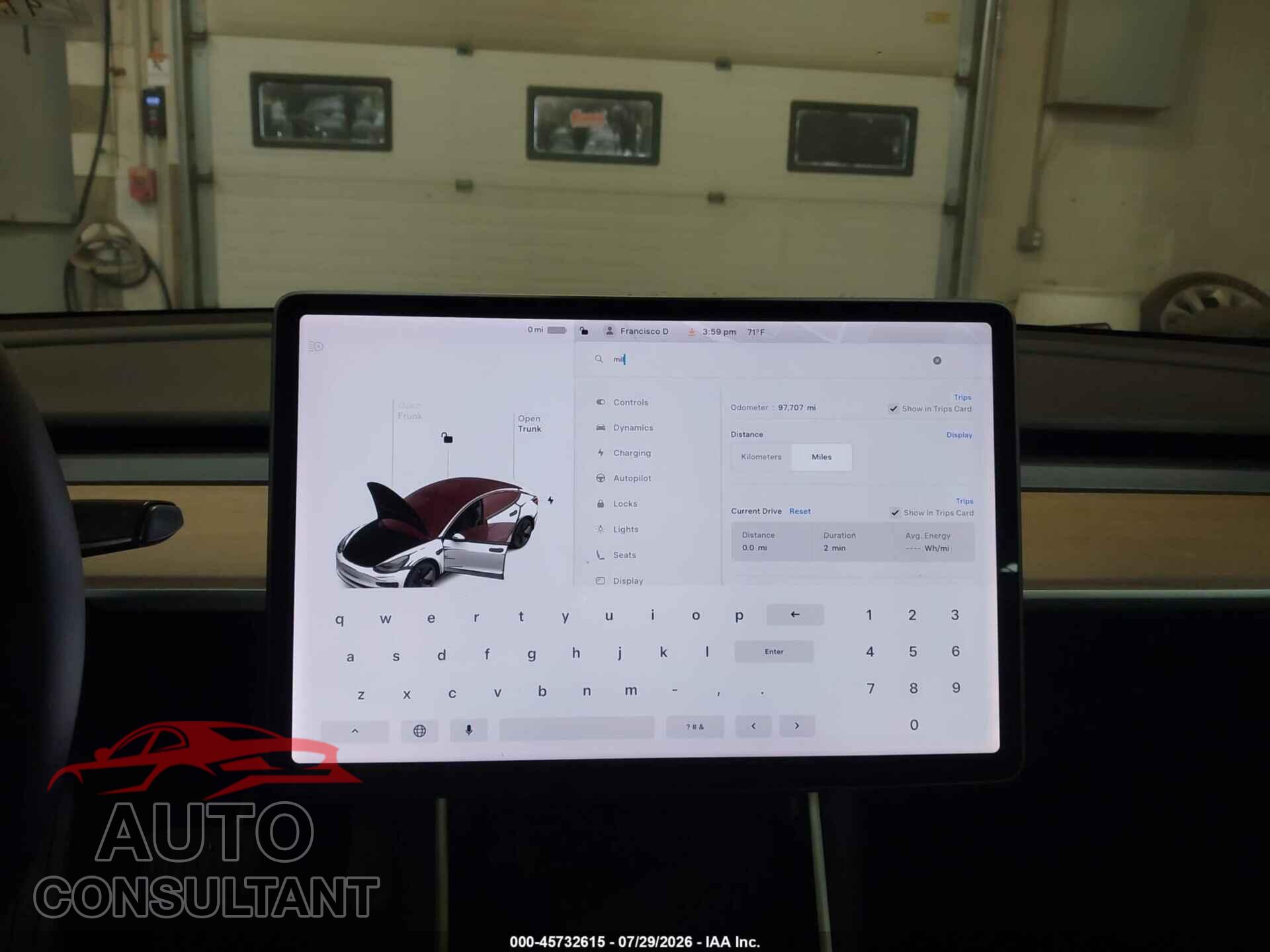 TESLA MODEL 3 2019 - 5YJ3E1EA7KF430862