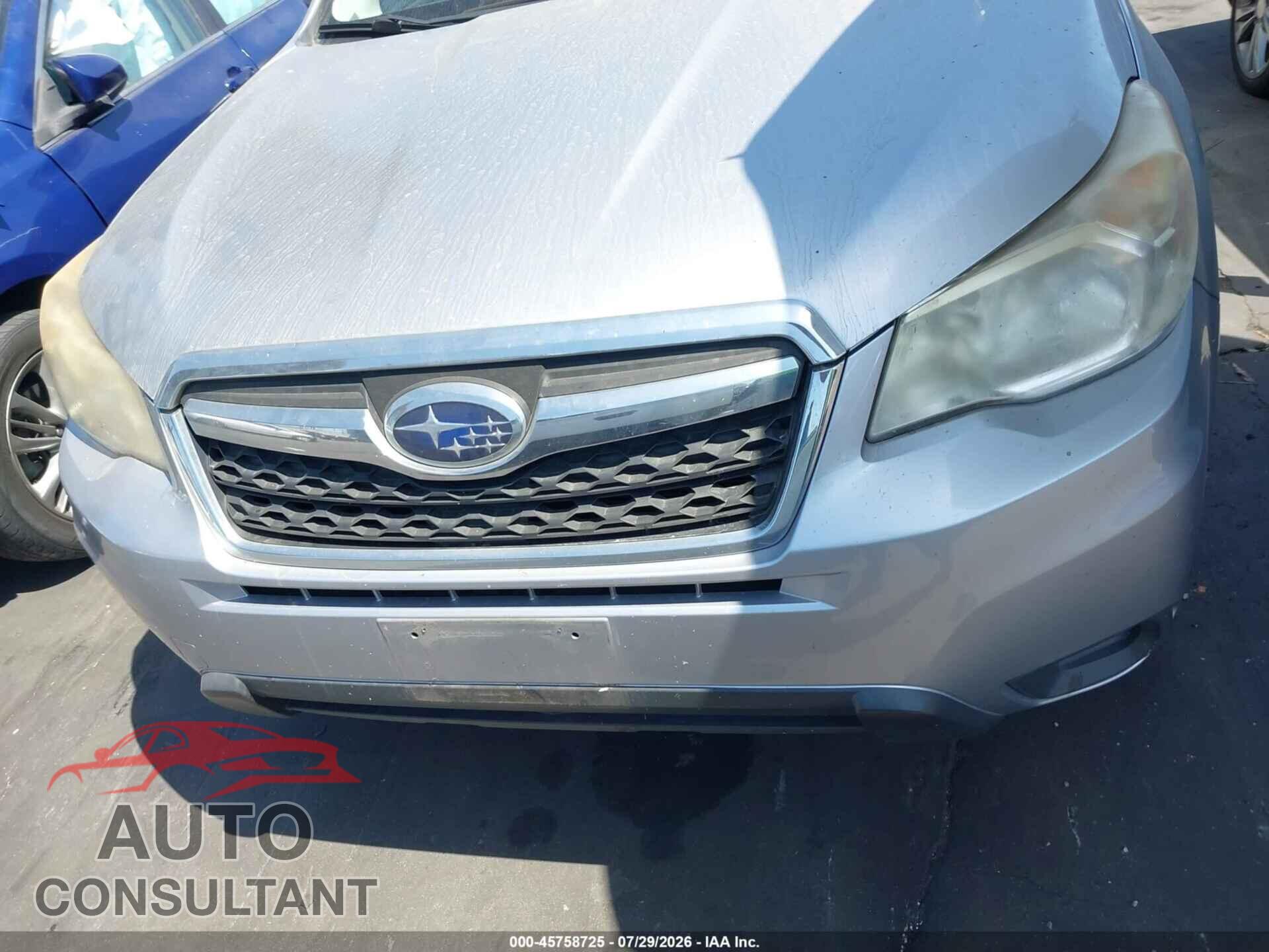 SUBARU FORESTER 2014 - JF2SJAEC8EH455347