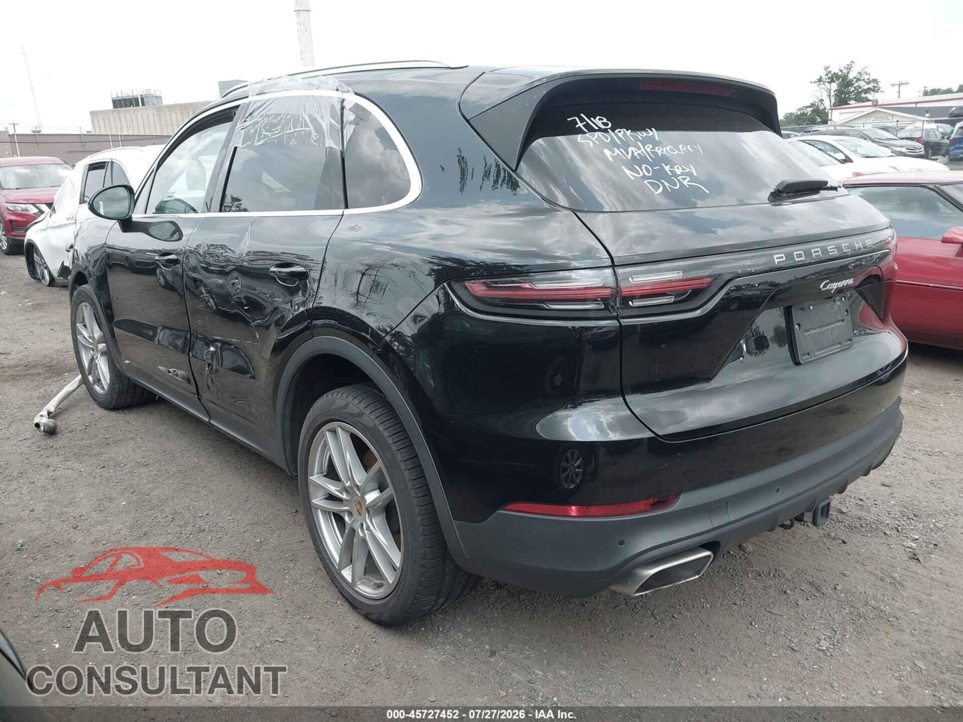 PORSCHE CAYENNE 2019 - WP1AA2AYXKDA09929