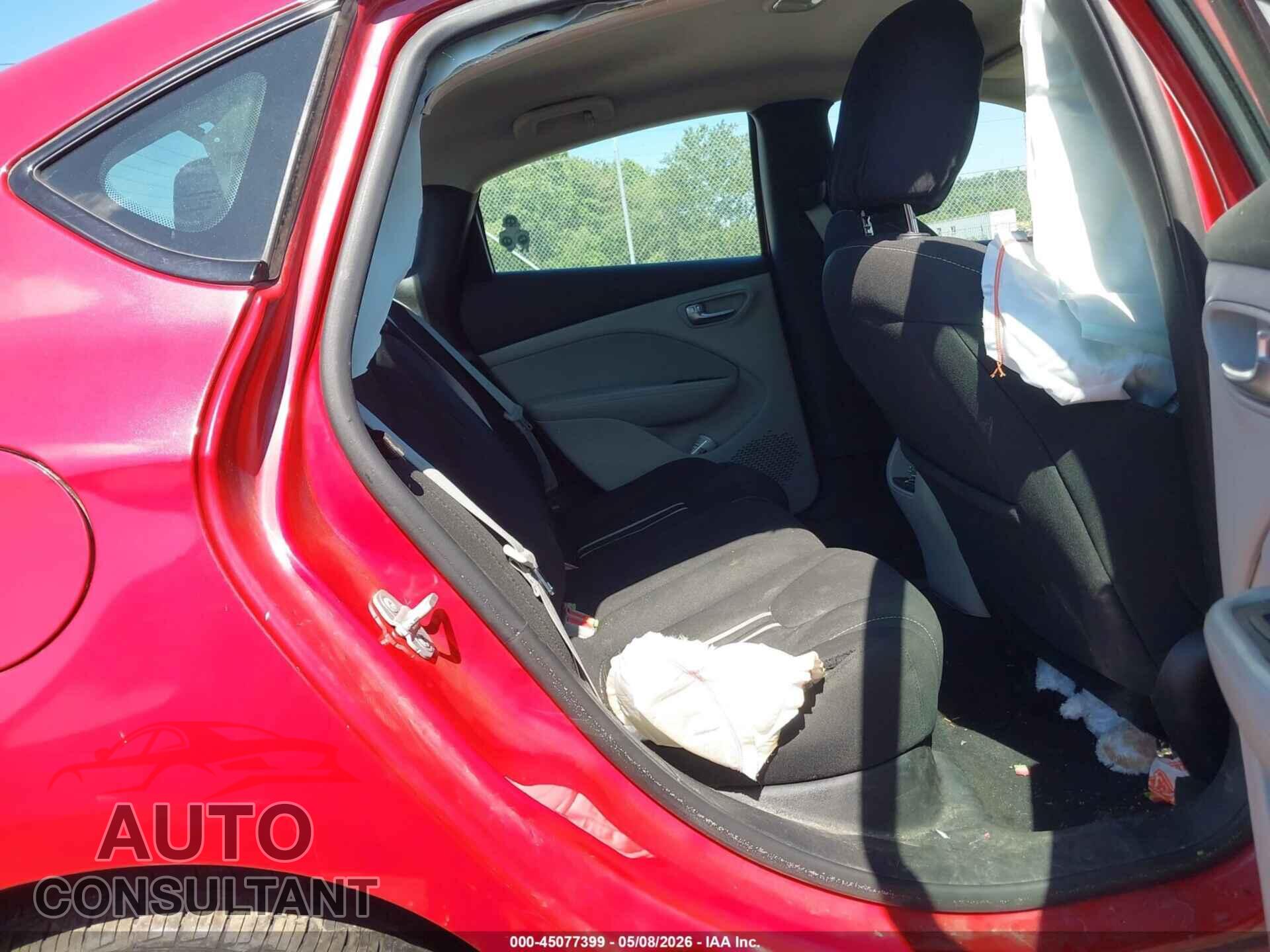 DODGE DART 2013 - 1C3CDFBA9DD341460