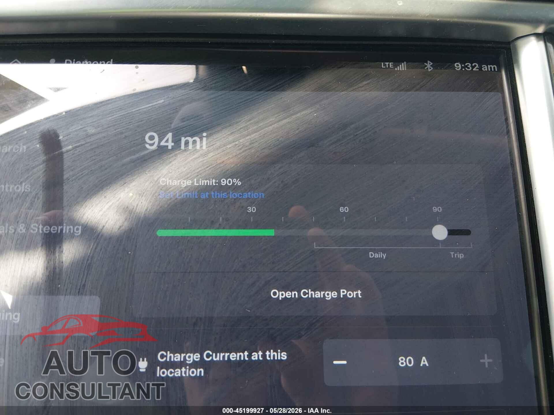 TESLA MODEL S 2013 - 5YJSA1DP4DFP24087