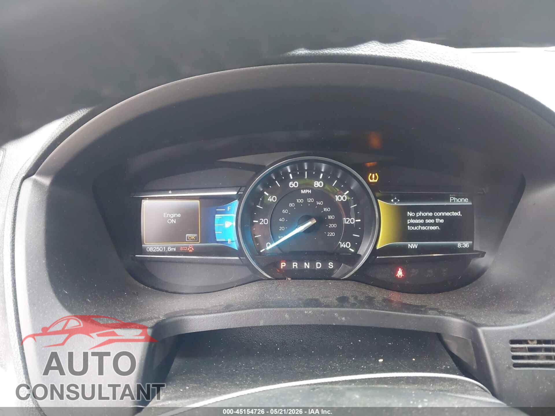 FORD EXPLORER 2017 - 1FM5K8D81HGC65586