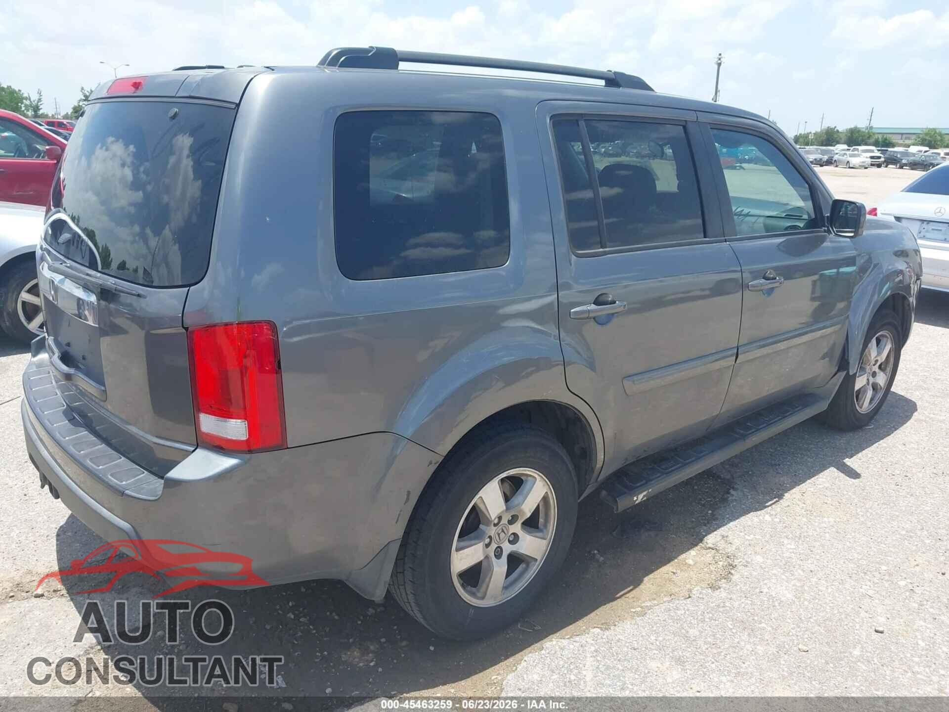 HONDA PILOT 2011 - 5FNYF3H43BB039356