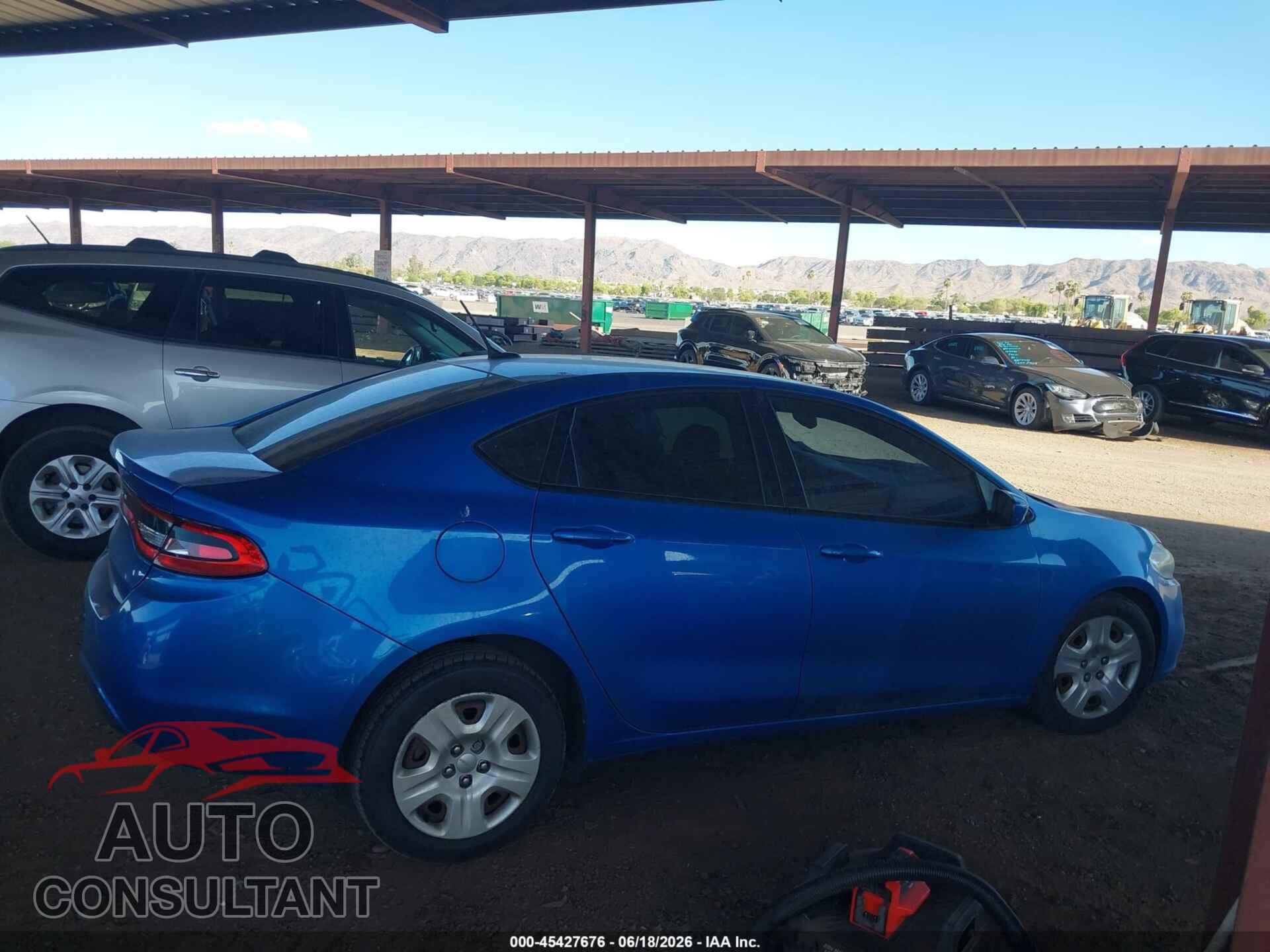DODGE DART 2016 - 1C3CDFAA4GD541345