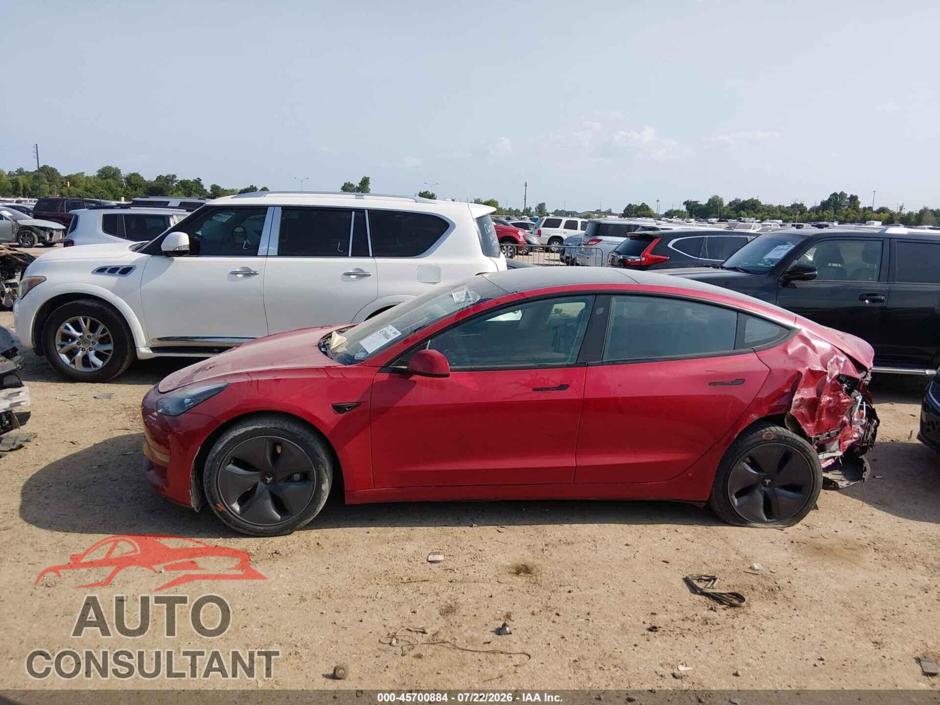 TESLA MODEL 3 2021 - 5YJ3E1EA2MF095402