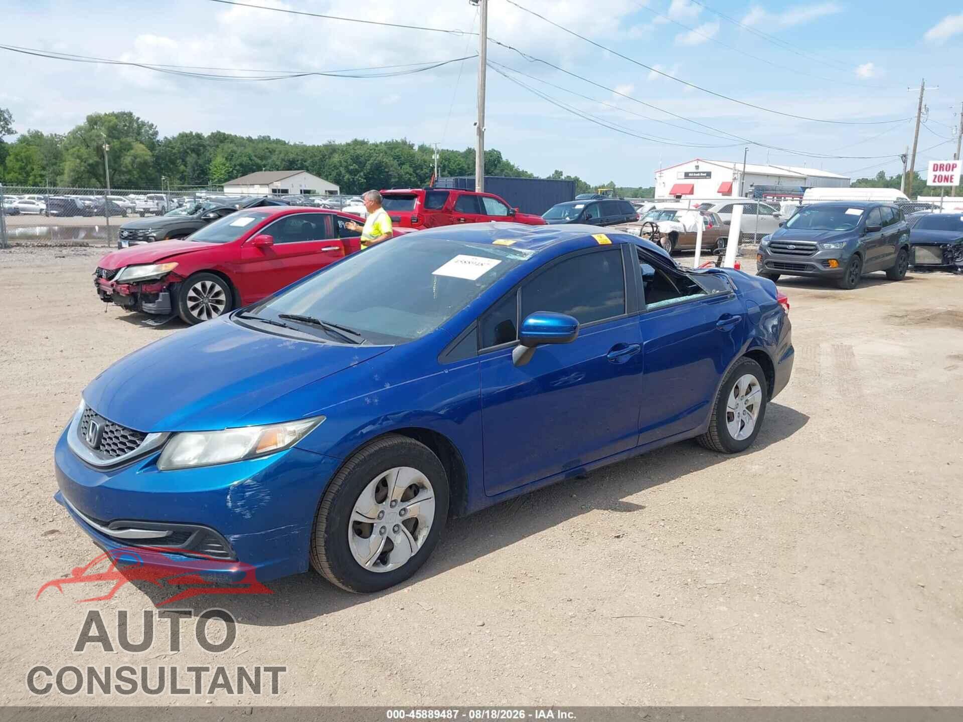HONDA CIVIC 2014 - 19XFB2F52EE048228