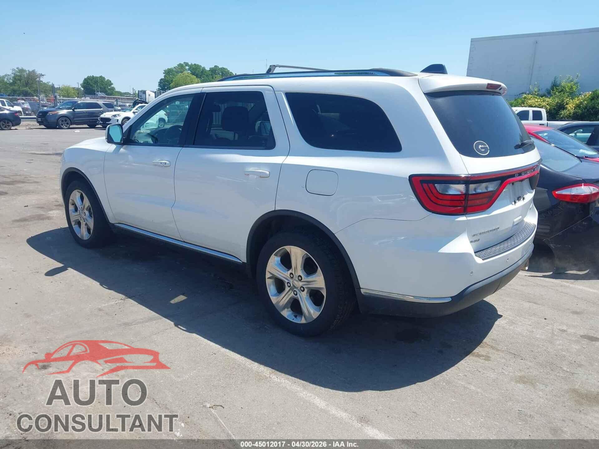 DODGE DURANGO 2015 - 1C4RDJDG4FC715668