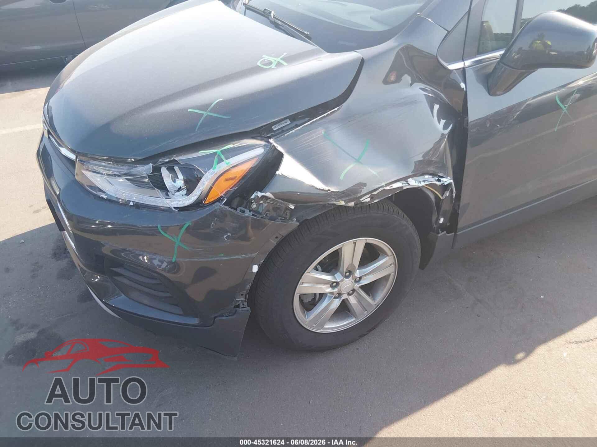 CHEVROLET TRAX 2017 - 3GNCJLSB8HL219045