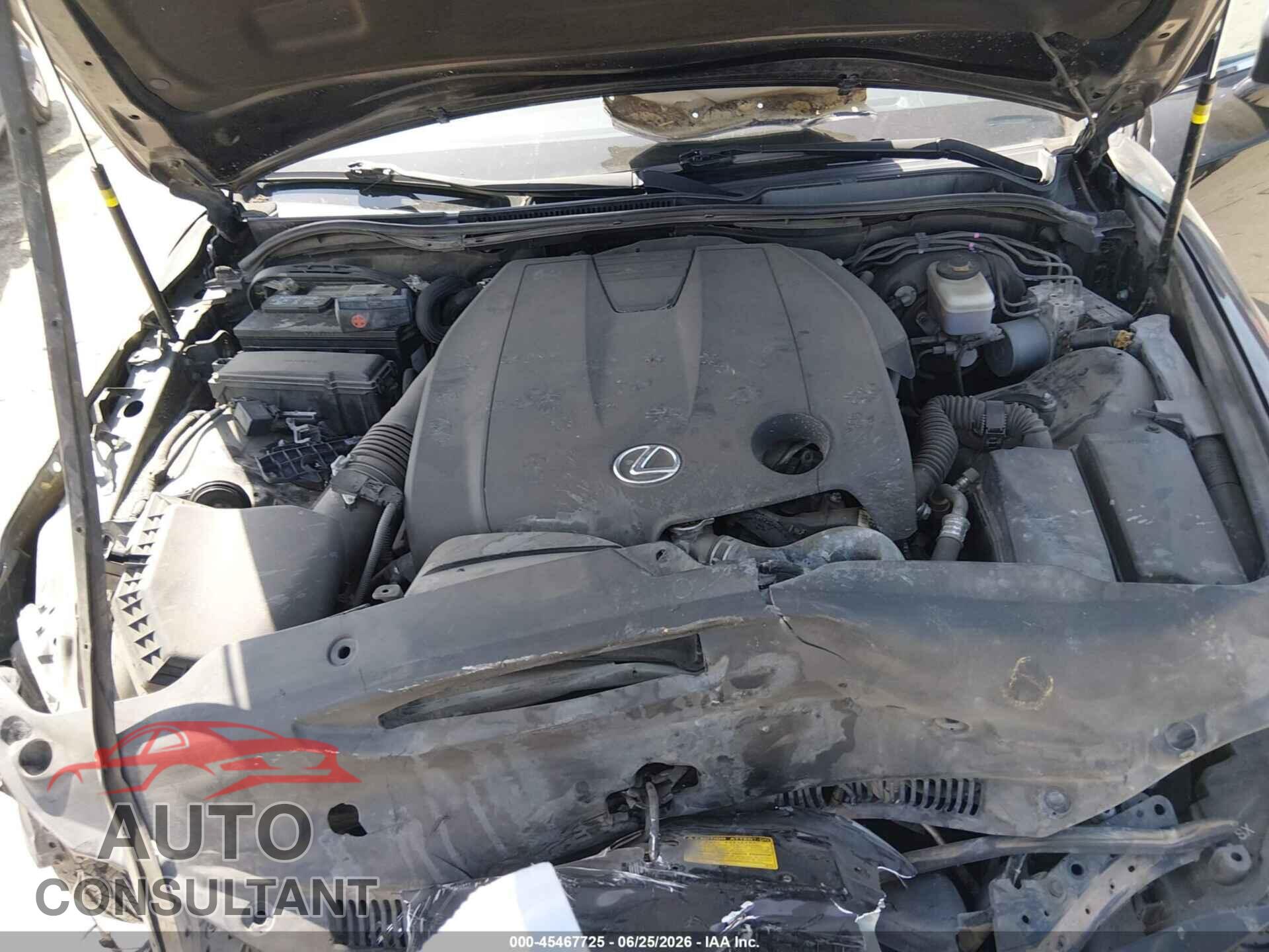 LEXUS IS 250 2014 - JTHBF1D22E5016766