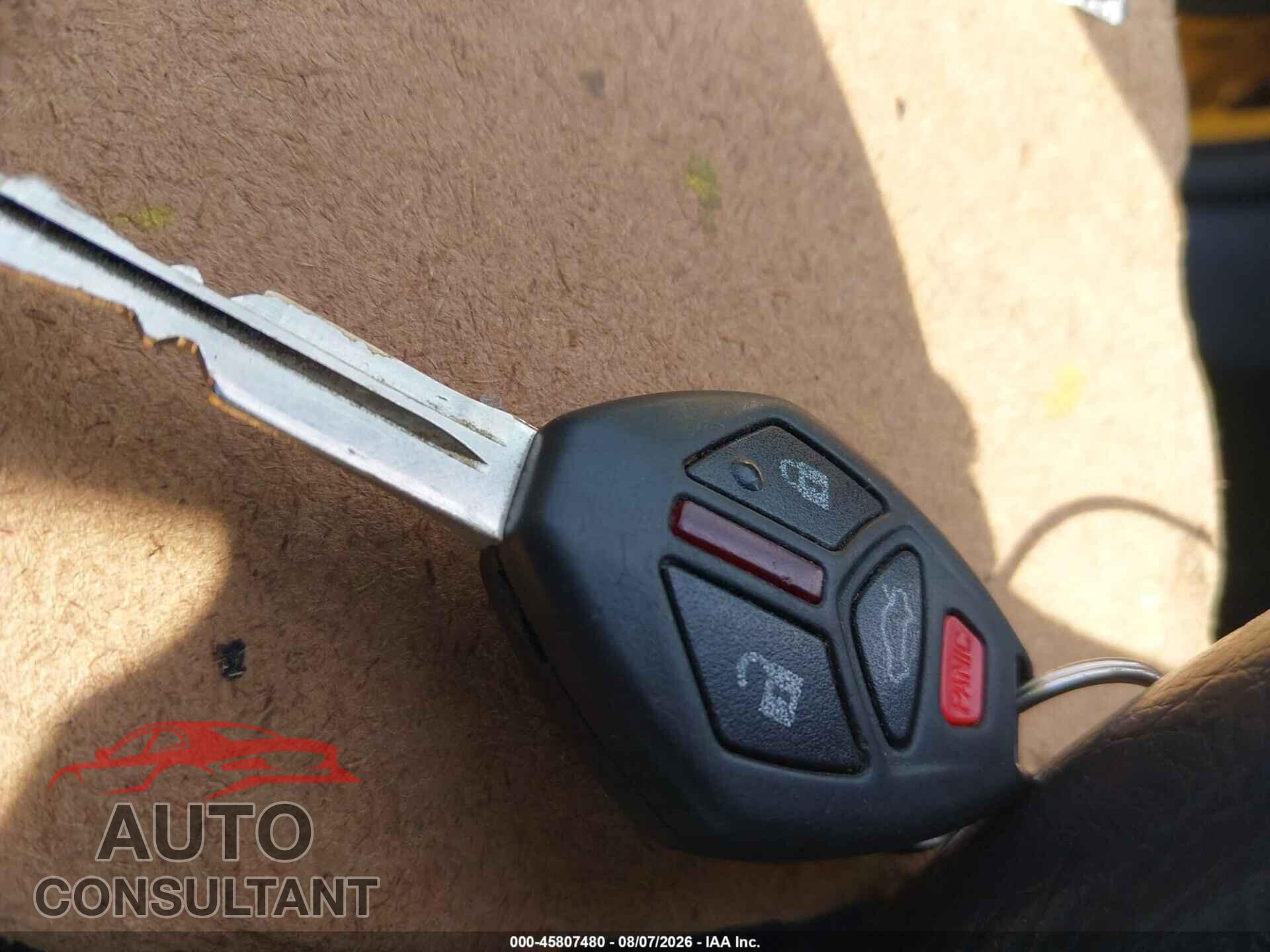 MITSUBISHI ECLIPSE 2009 - 4A3AK24F29E013290