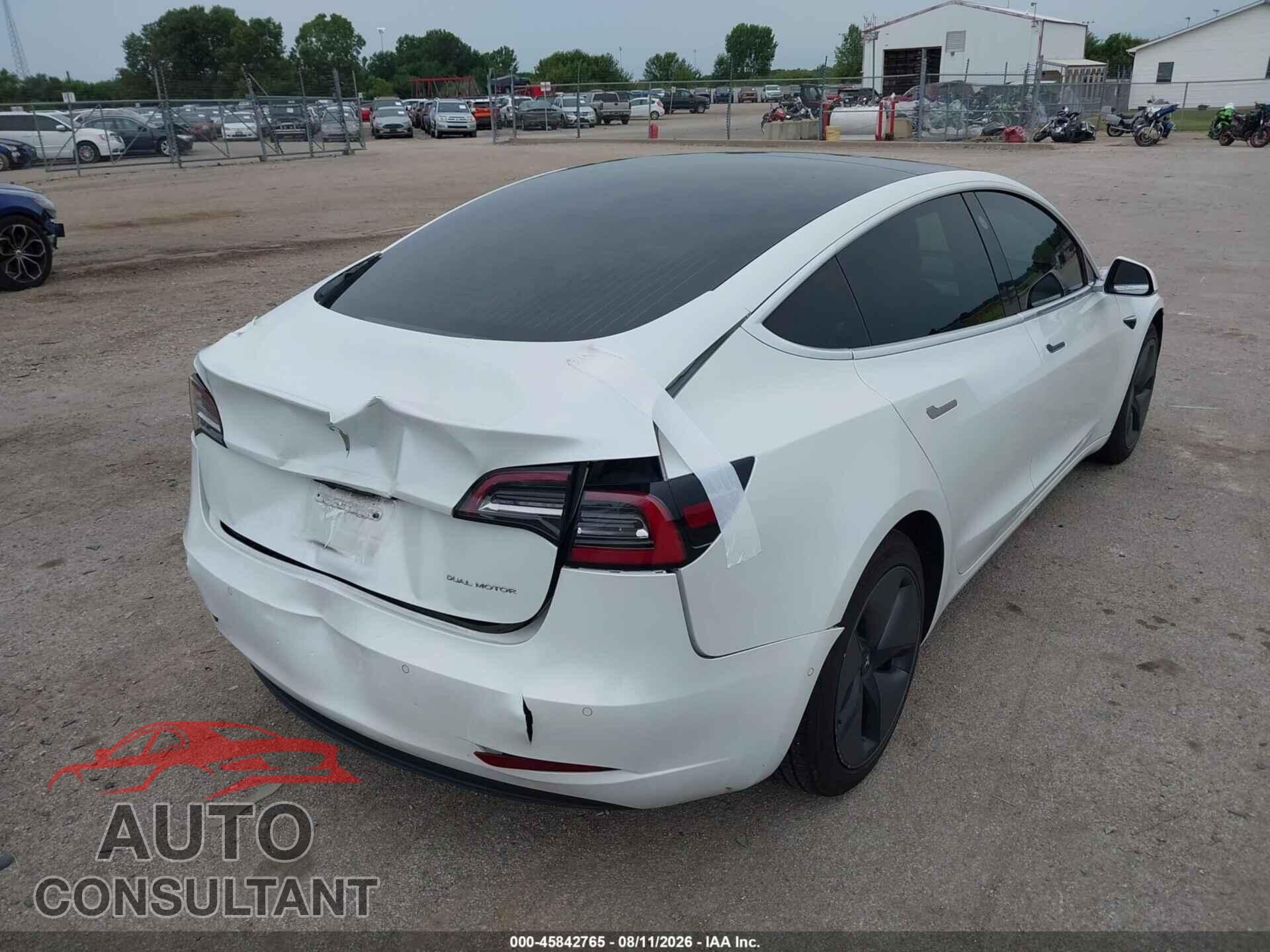 TESLA MODEL 3 2020 - 5YJ3E1EB0LF637152