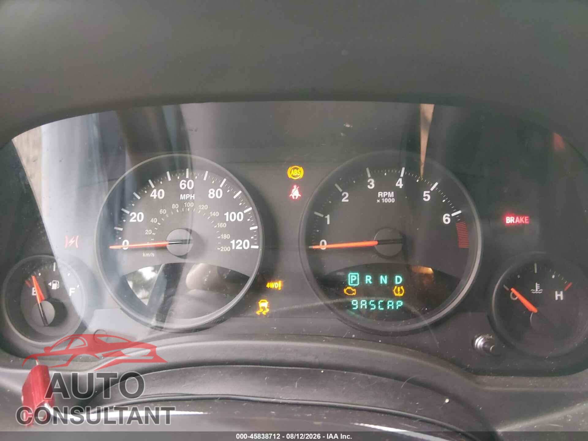 JEEP COMPASS 2012 - 1C4NJDEB3CD613084