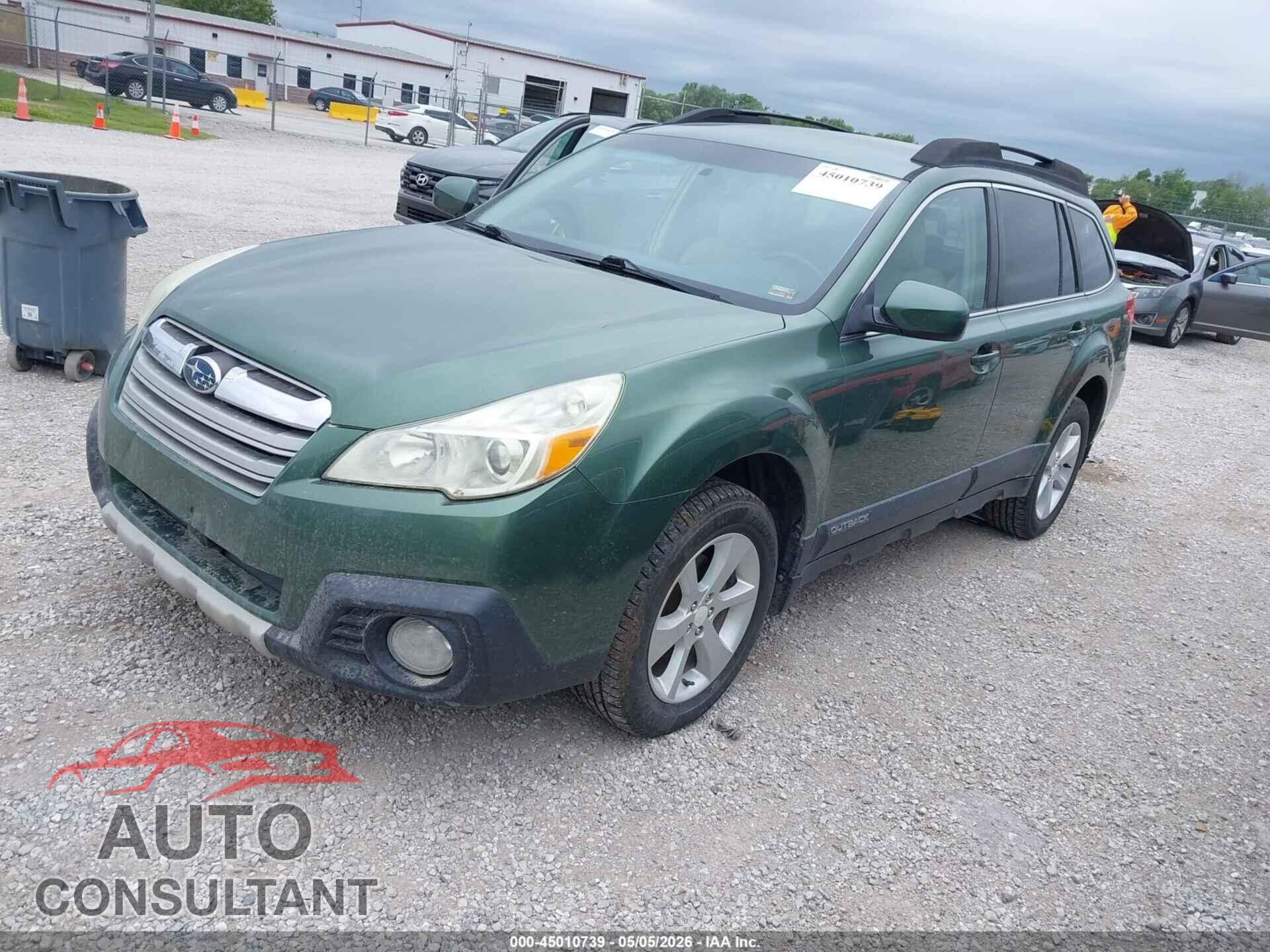 SUBARU OUTBACK 2013 - 4S4BRCCC8D3278960