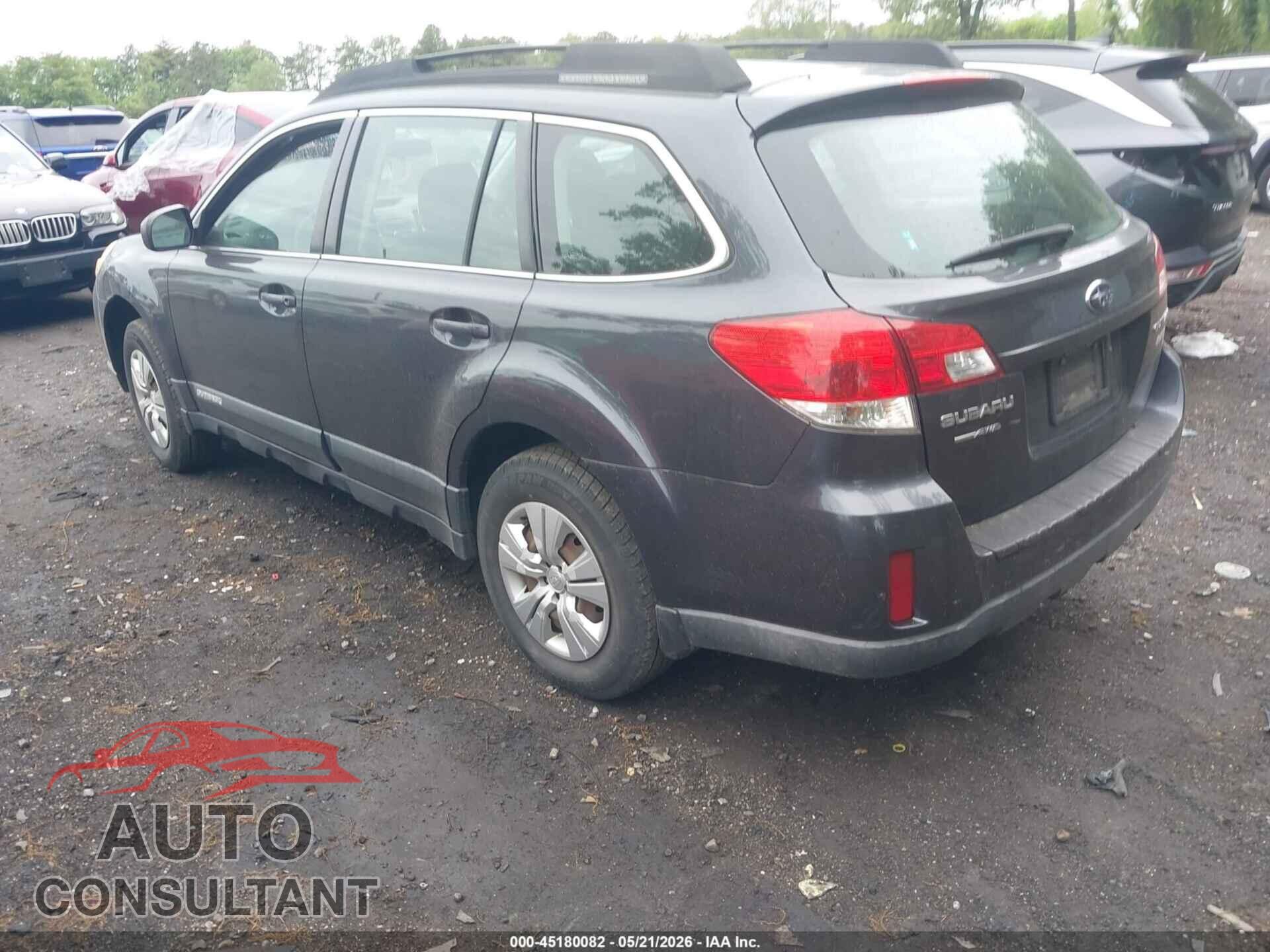 SUBARU OUTBACK 2011 - 4S4BRBAC0B3373832
