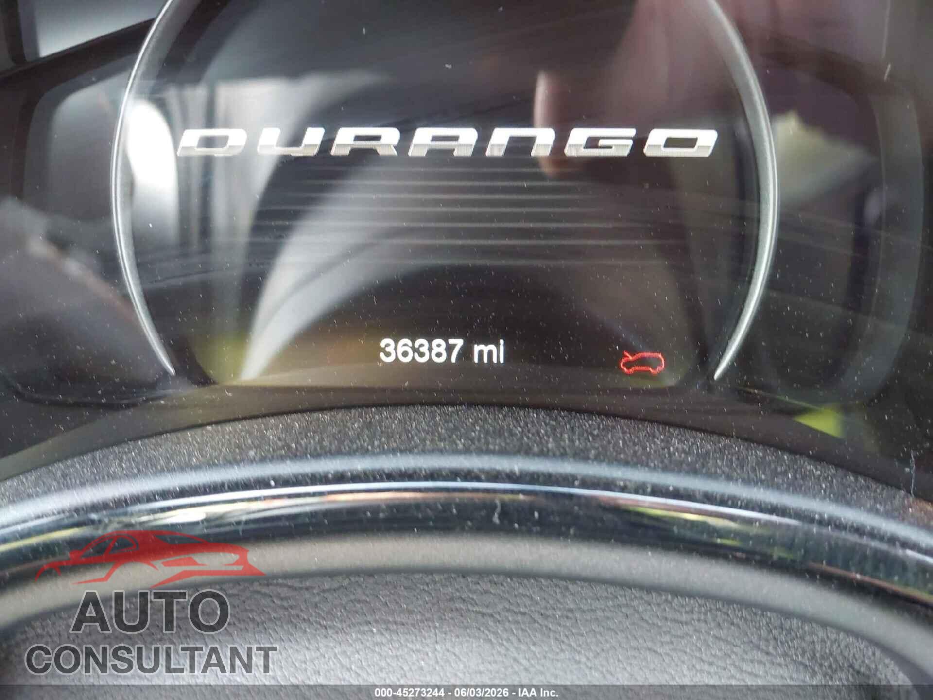 DODGE DURANGO 2025 - 1C4RDJDGXSC532740