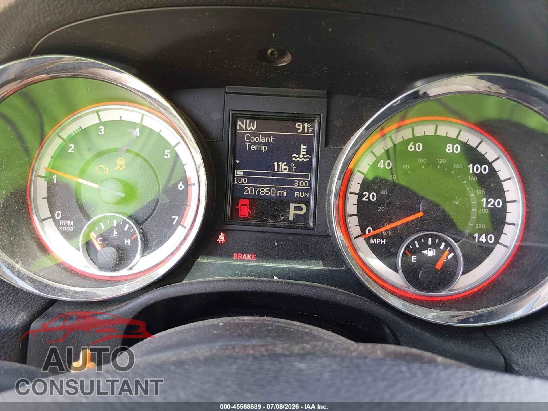 DODGE DURANGO 2013 - 1C4SDHCT8DC520694