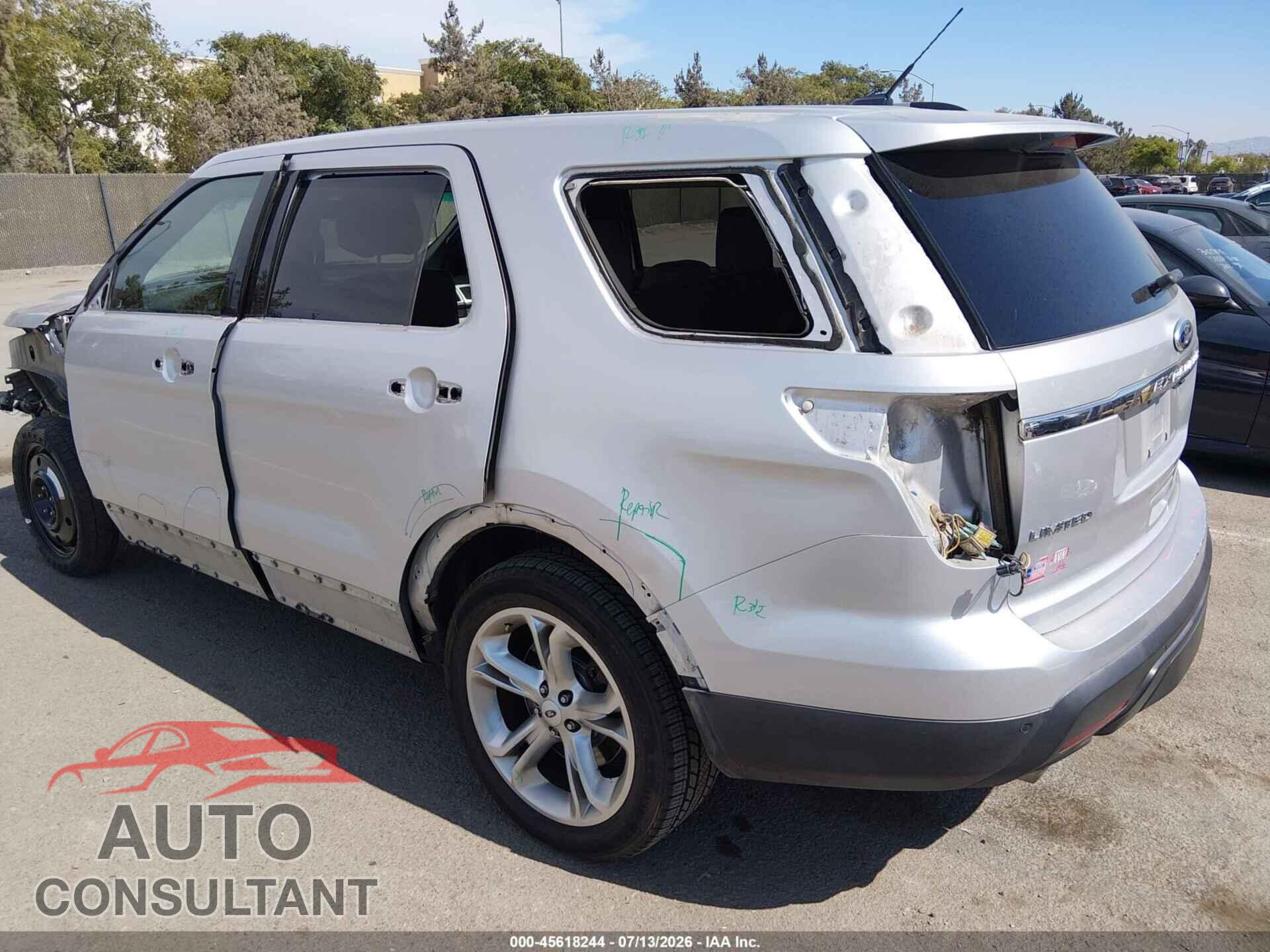 FORD EXPLORER 2013 - 1FM5K8F86DGC24801