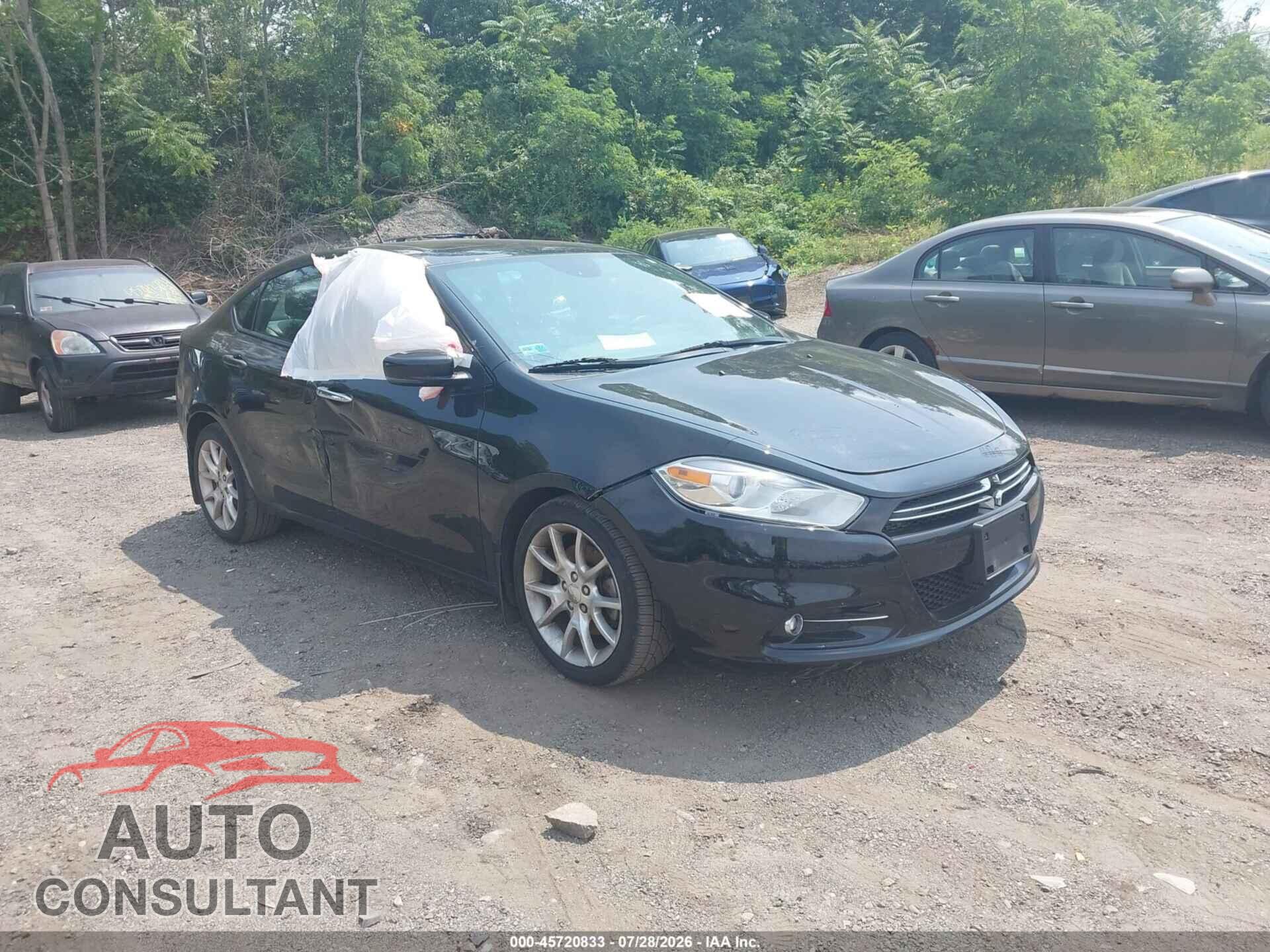 DODGE DART 2013 - 1C3CDFCH2DD311230
