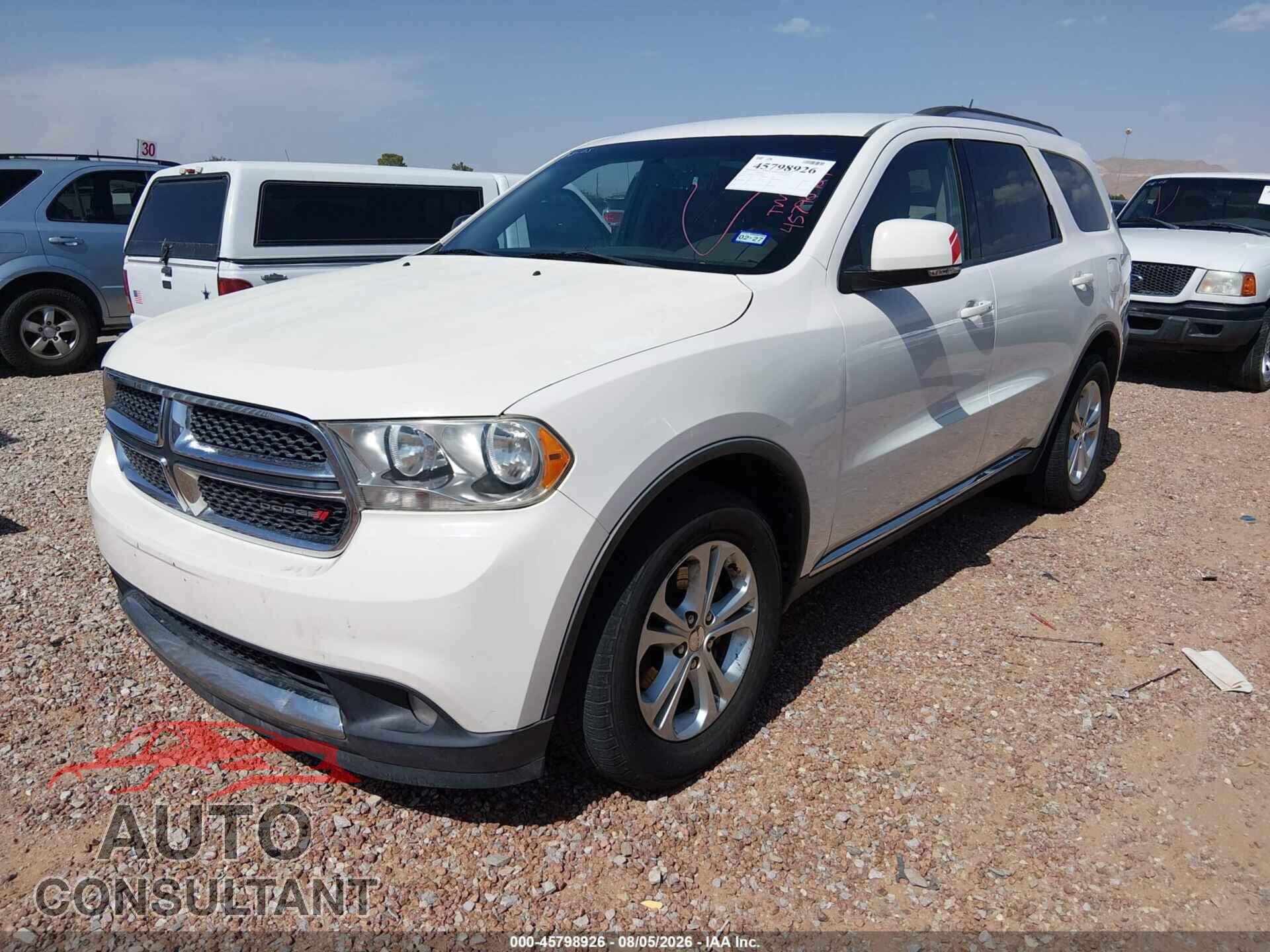 DODGE DURANGO 2011 - 1D4RD4GG2BC633934