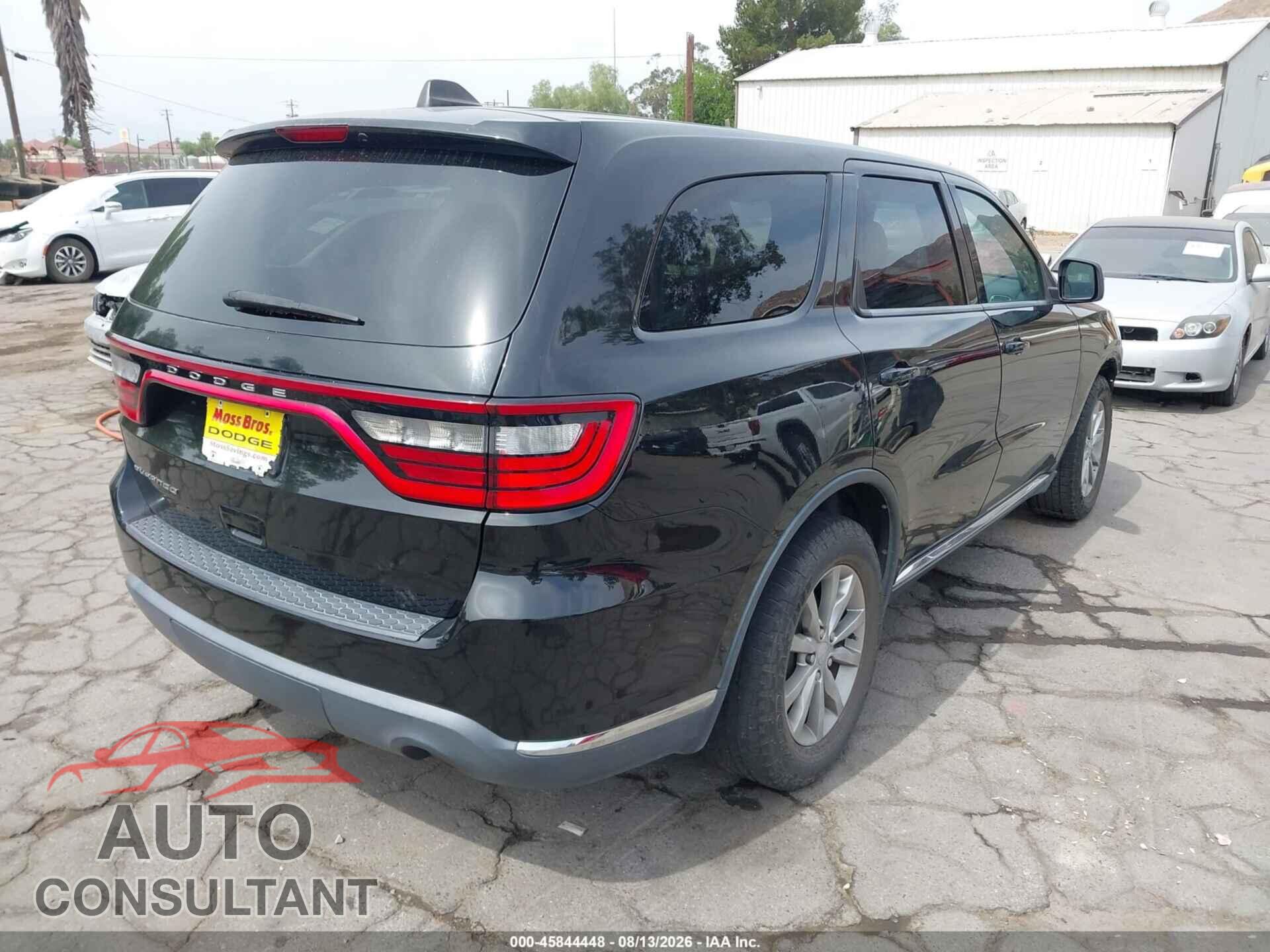 DODGE DURANGO 2017 - 1C4RDHAG2HC785296