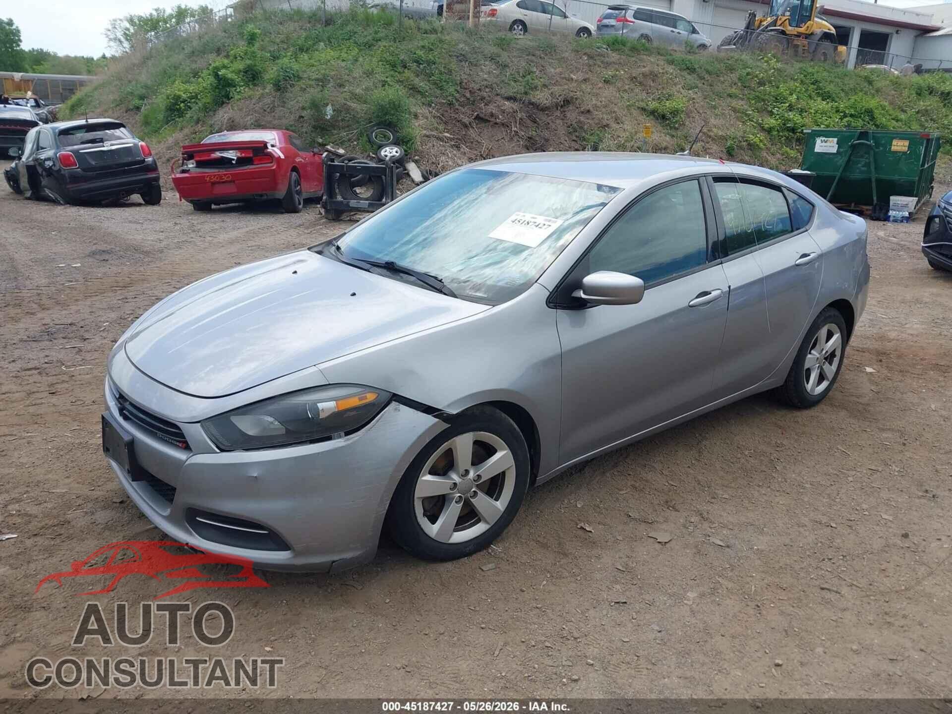 DODGE DART 2016 - 1C3CDFBA8GD605210