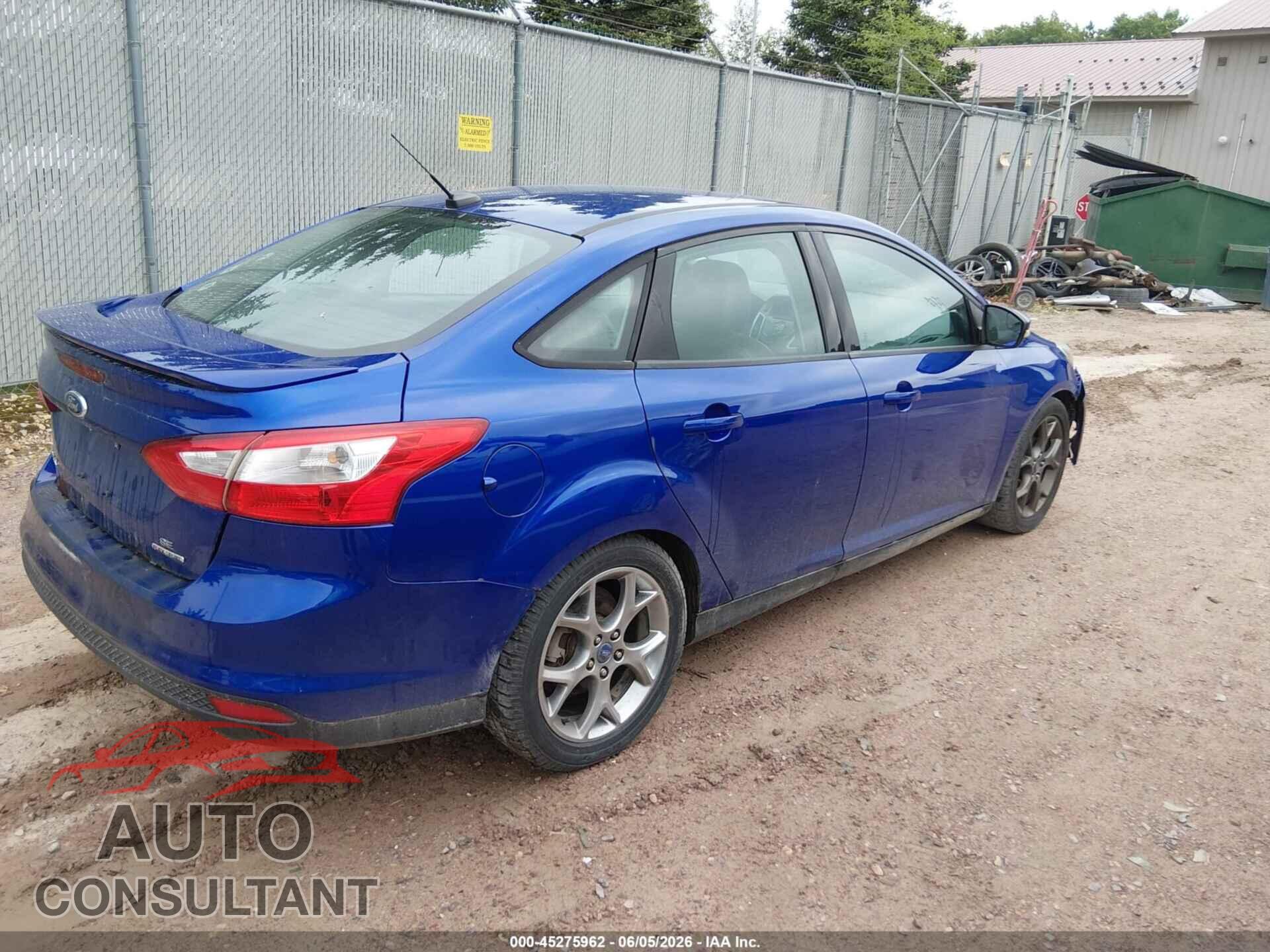 FORD FOCUS 2014 - 1FADP3F2XEL219132
