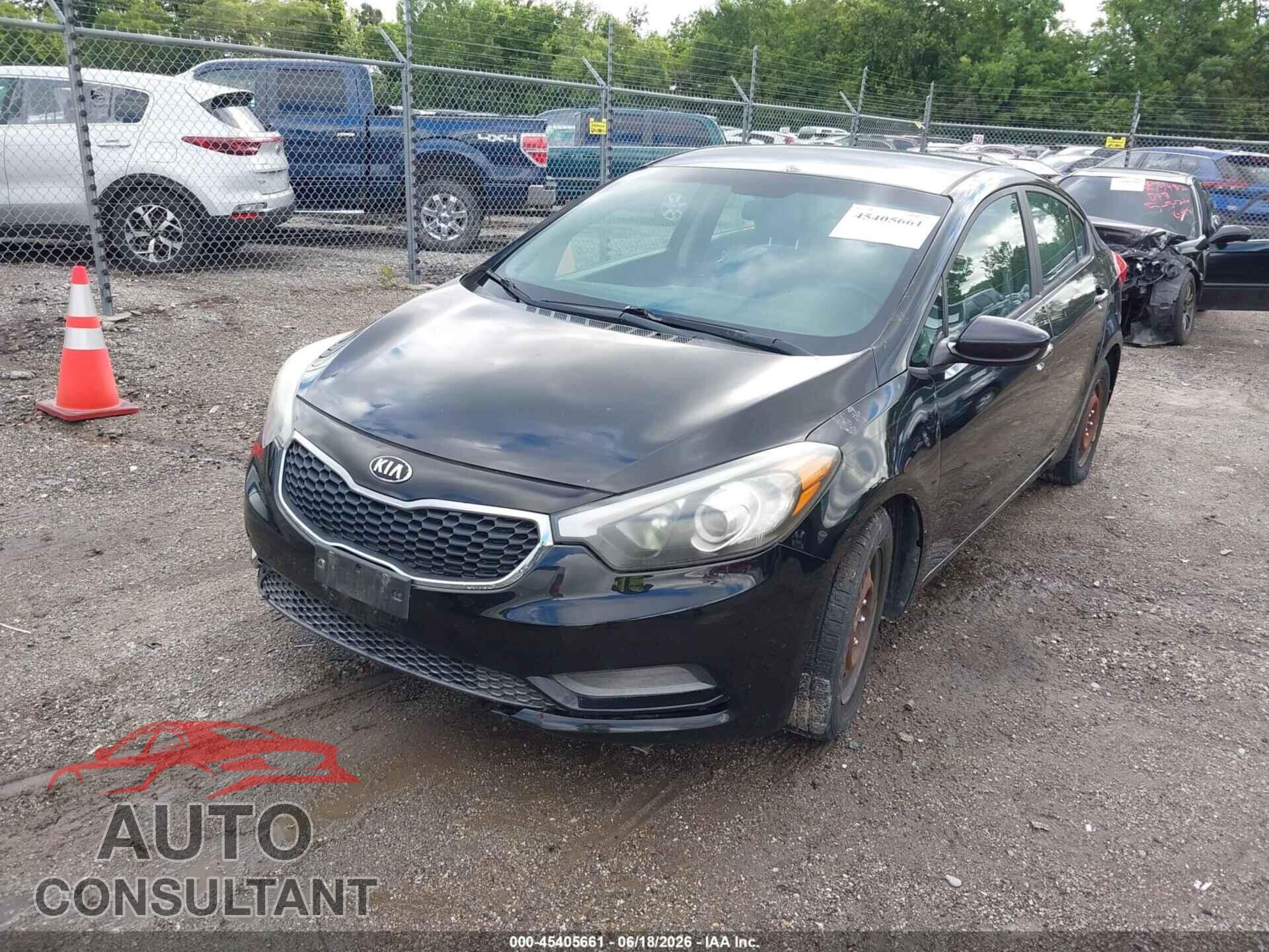 KIA FORTE 2015 - KNAFK4A64F5268802