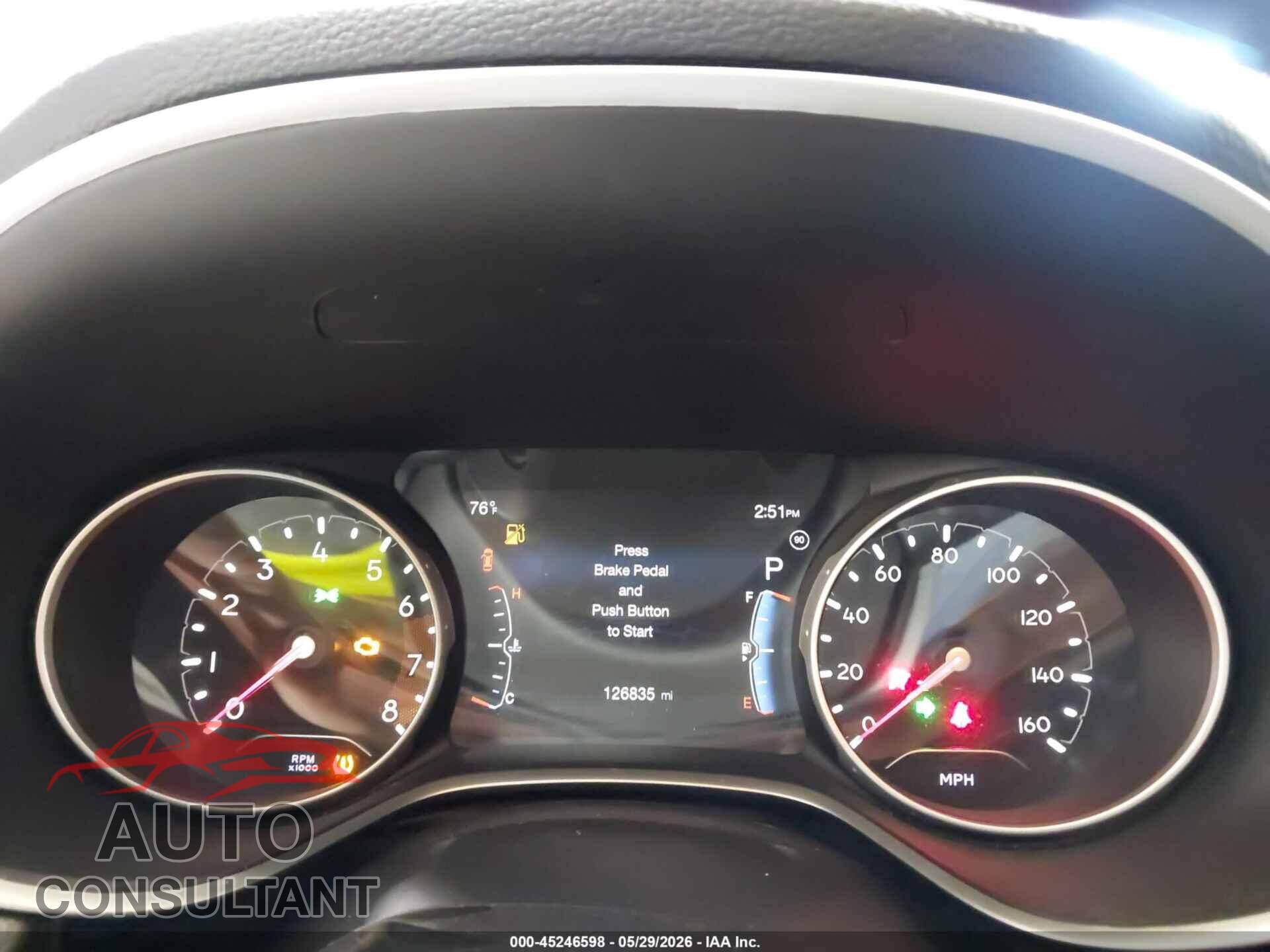 JEEP COMPASS 2019 - 3C4NJDBB1KT598775