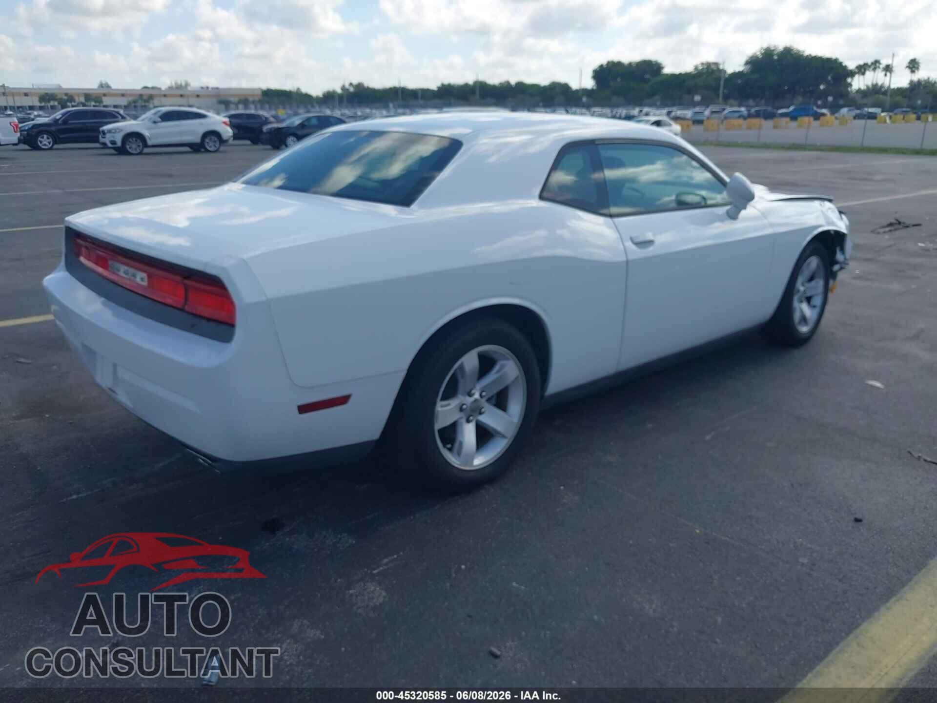 DODGE CHALLENGER 2012 - 2C3CDYAG6CH246681