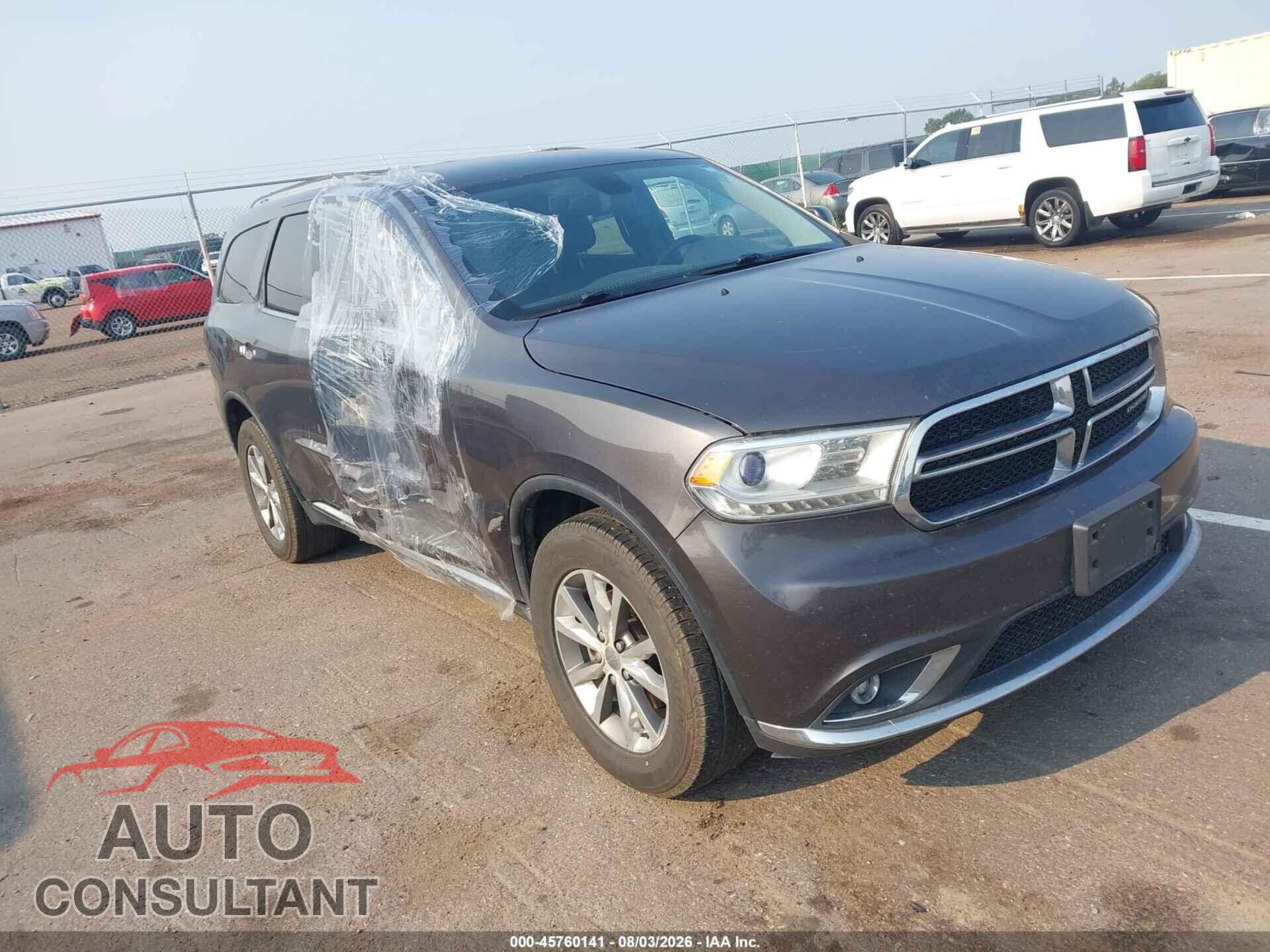 DODGE DURANGO 2015 - 1C4RDJDG3FC864170
