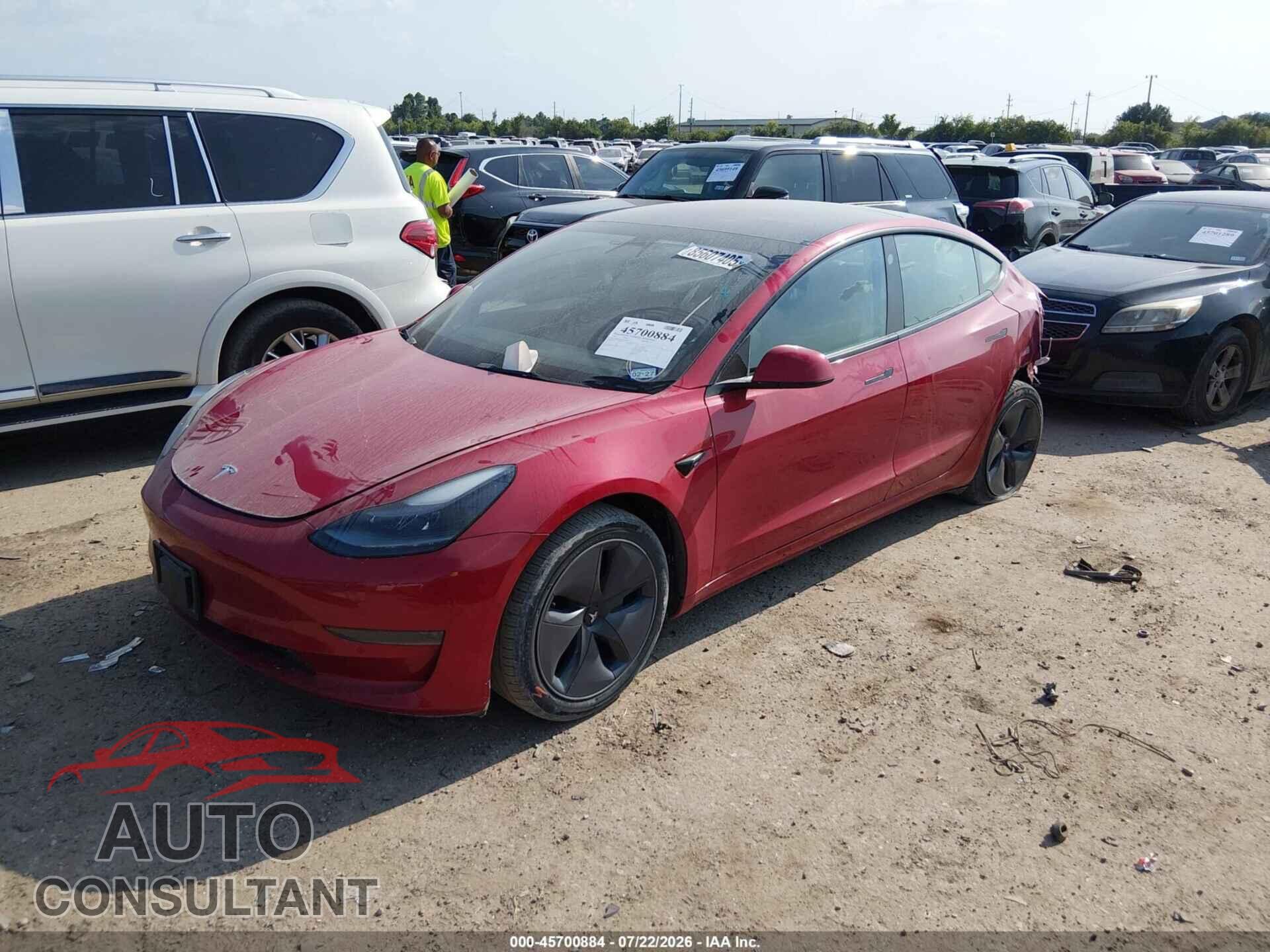 TESLA MODEL 3 2021 - 5YJ3E1EA2MF095402