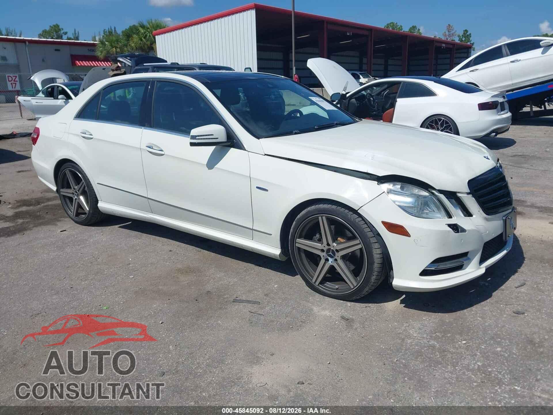 MERCEDES-BENZ E 350 2012 - WDDHF8JB0CA628774