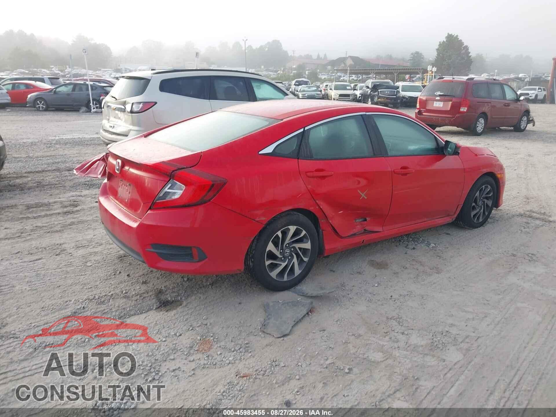 HONDA CIVIC 2016 - 2HGFC2F72GH575239