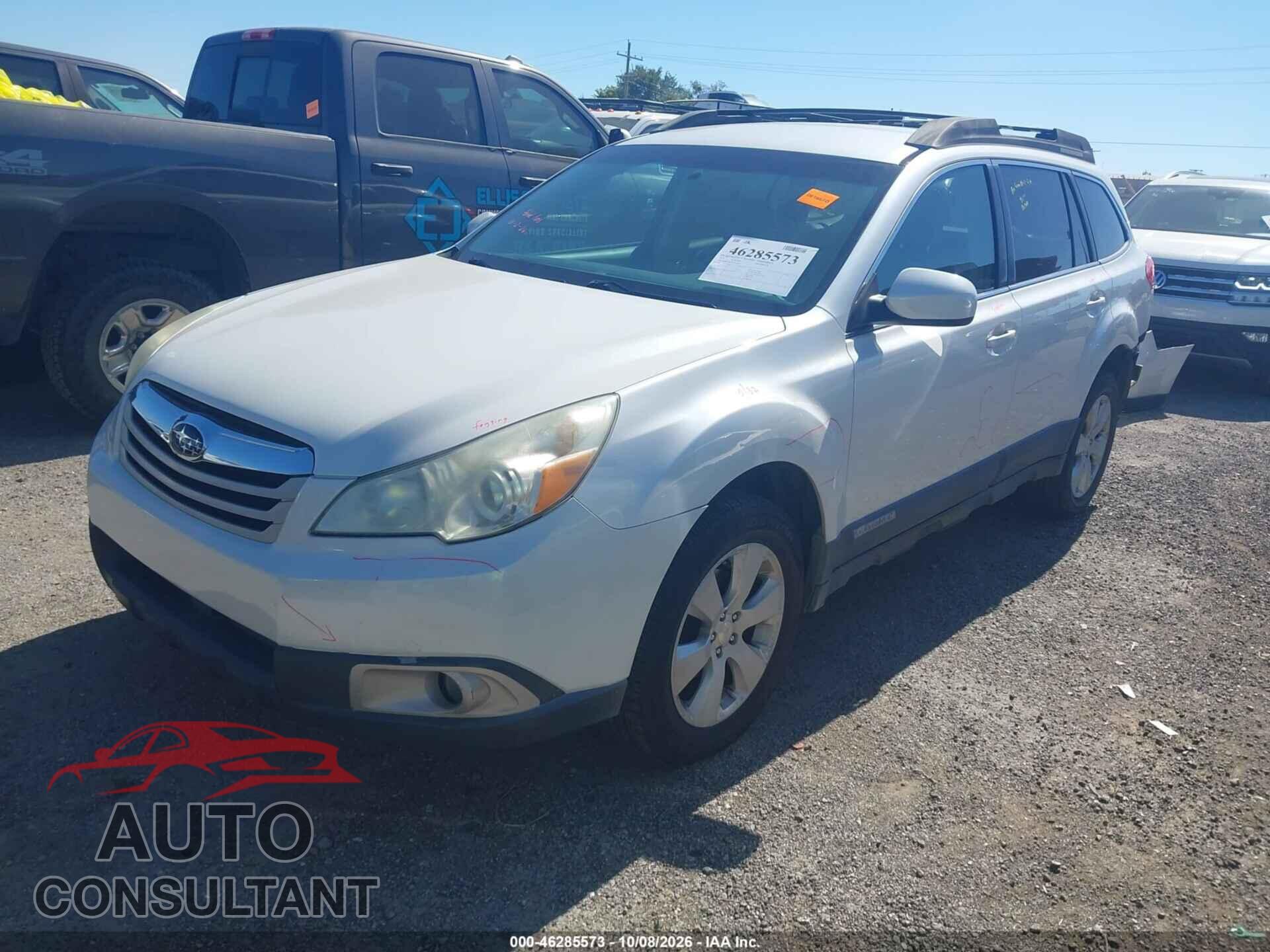 SUBARU OUTBACK 2010 - 4S4BRCBC7A3310844