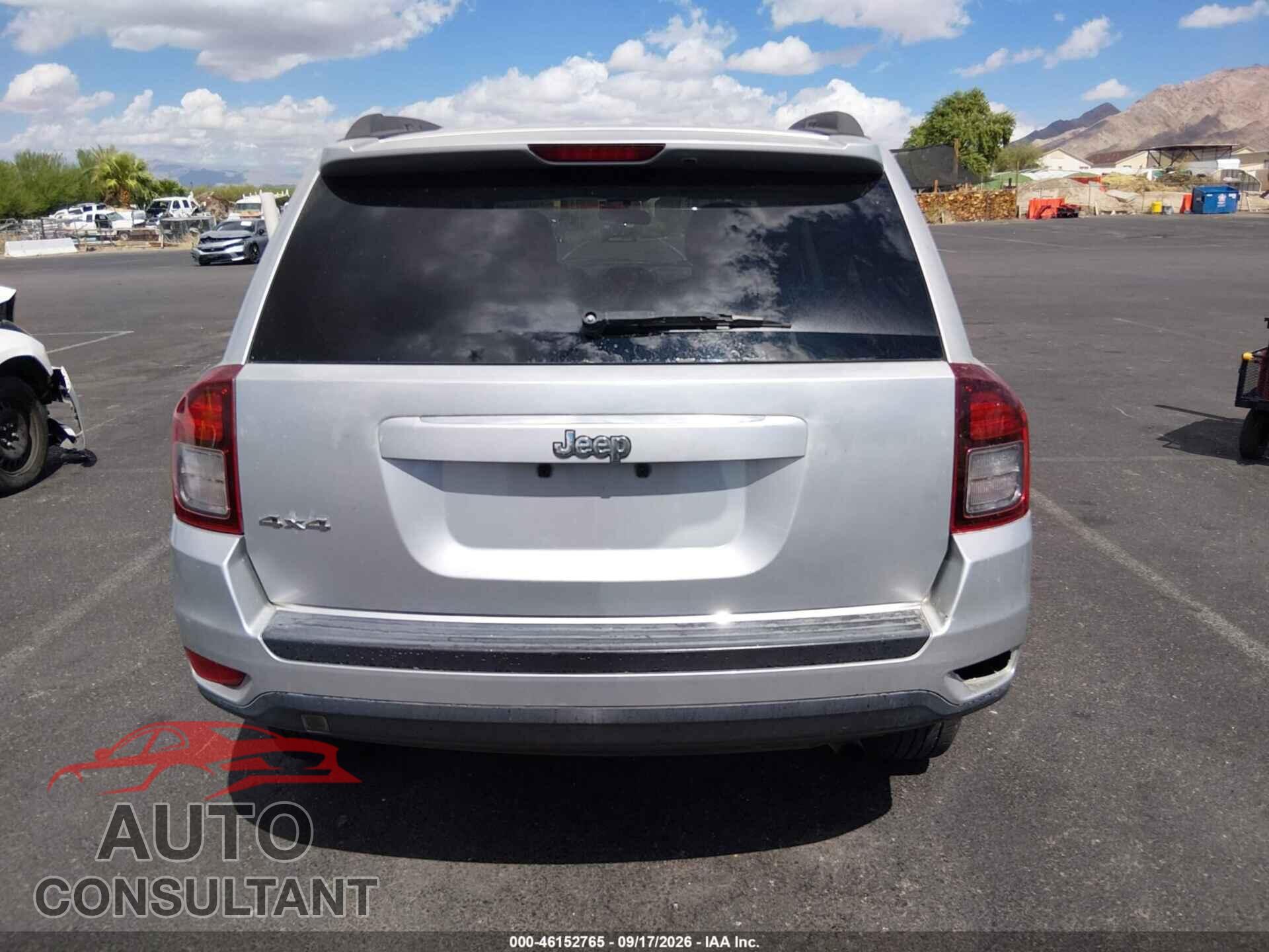 JEEP COMPASS 2014 - 1C4NJDBB1ED598401