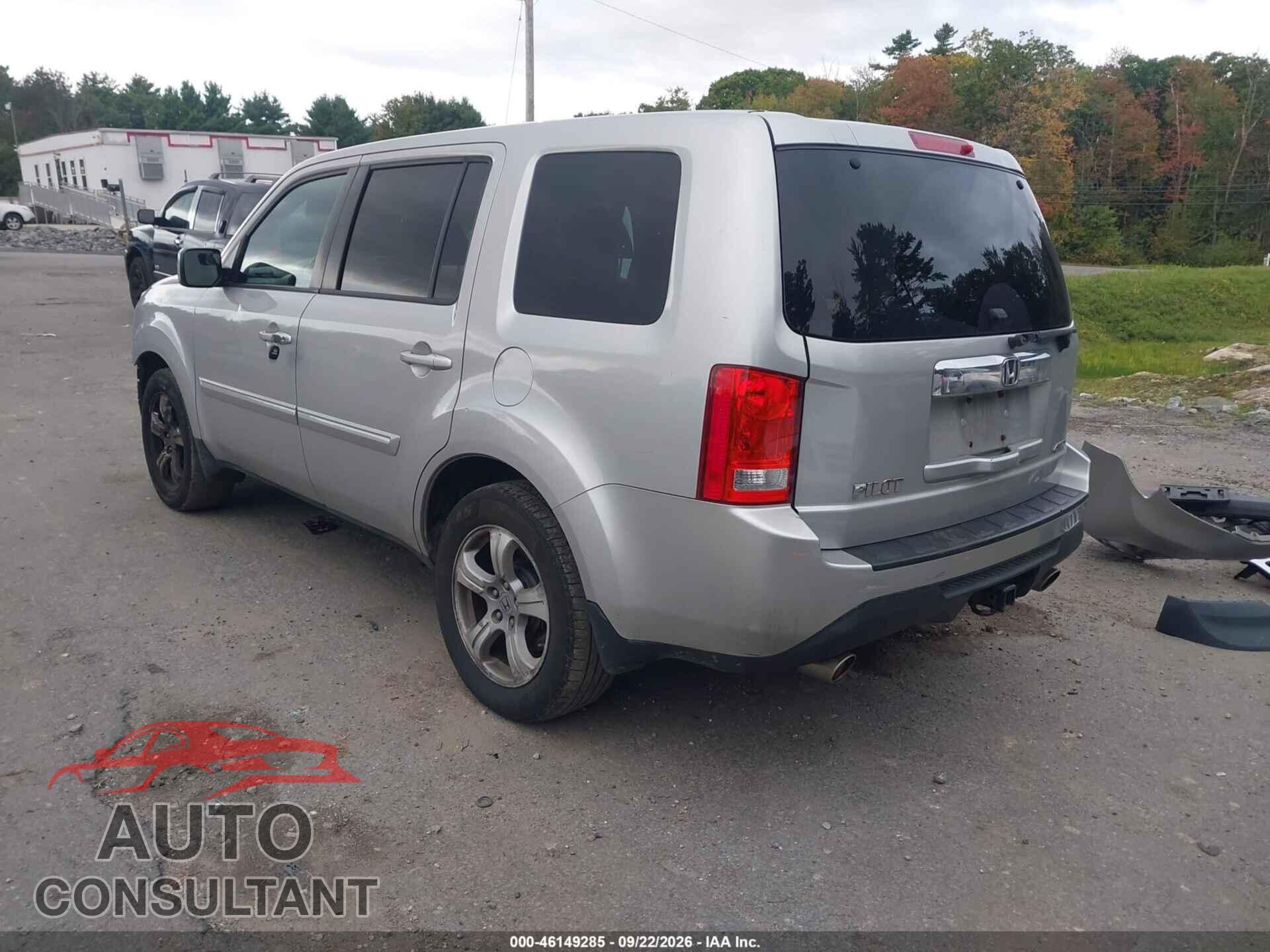 HONDA PILOT 2012 - 5FNYF4H55CB042128