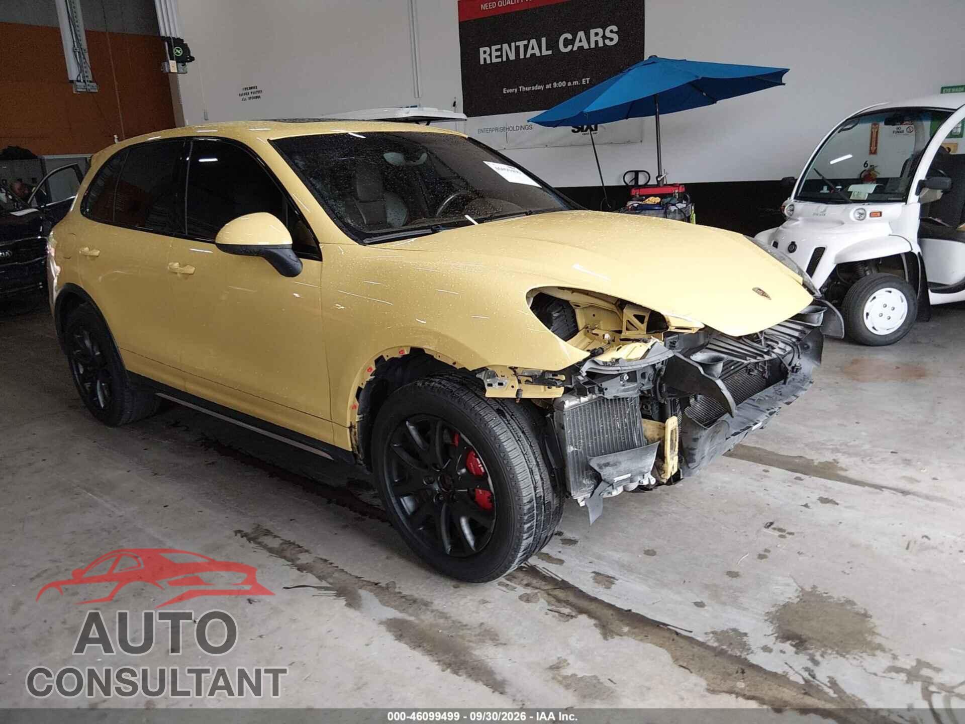 PORSCHE CAYENNE 2011 - WP1AC2A21BLA82845