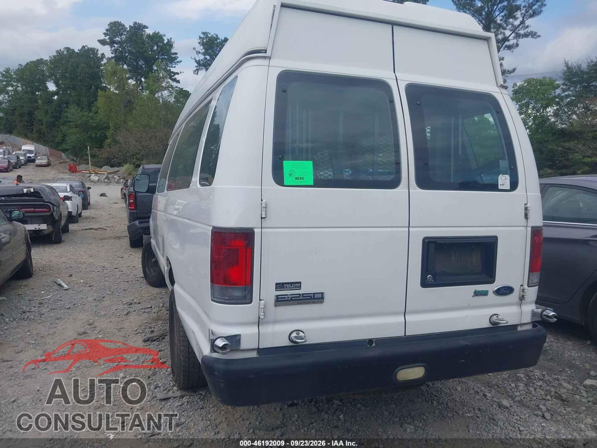 FORD E-250 2010 - 1FTNS2EL3ADA64526