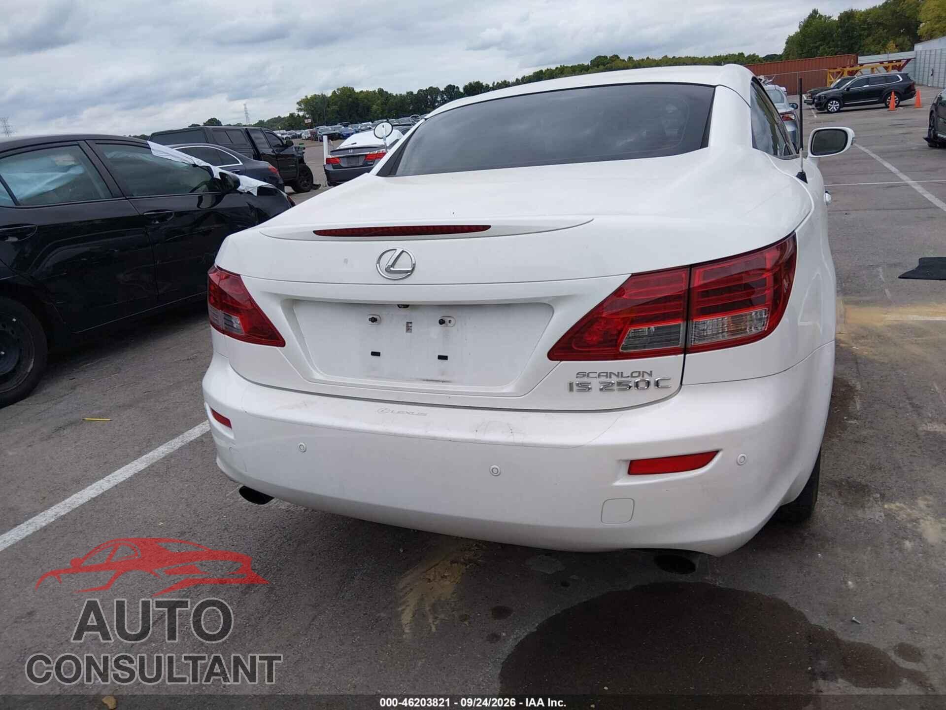LEXUS IS 250C 2014 - JTHFF2C28E2530812
