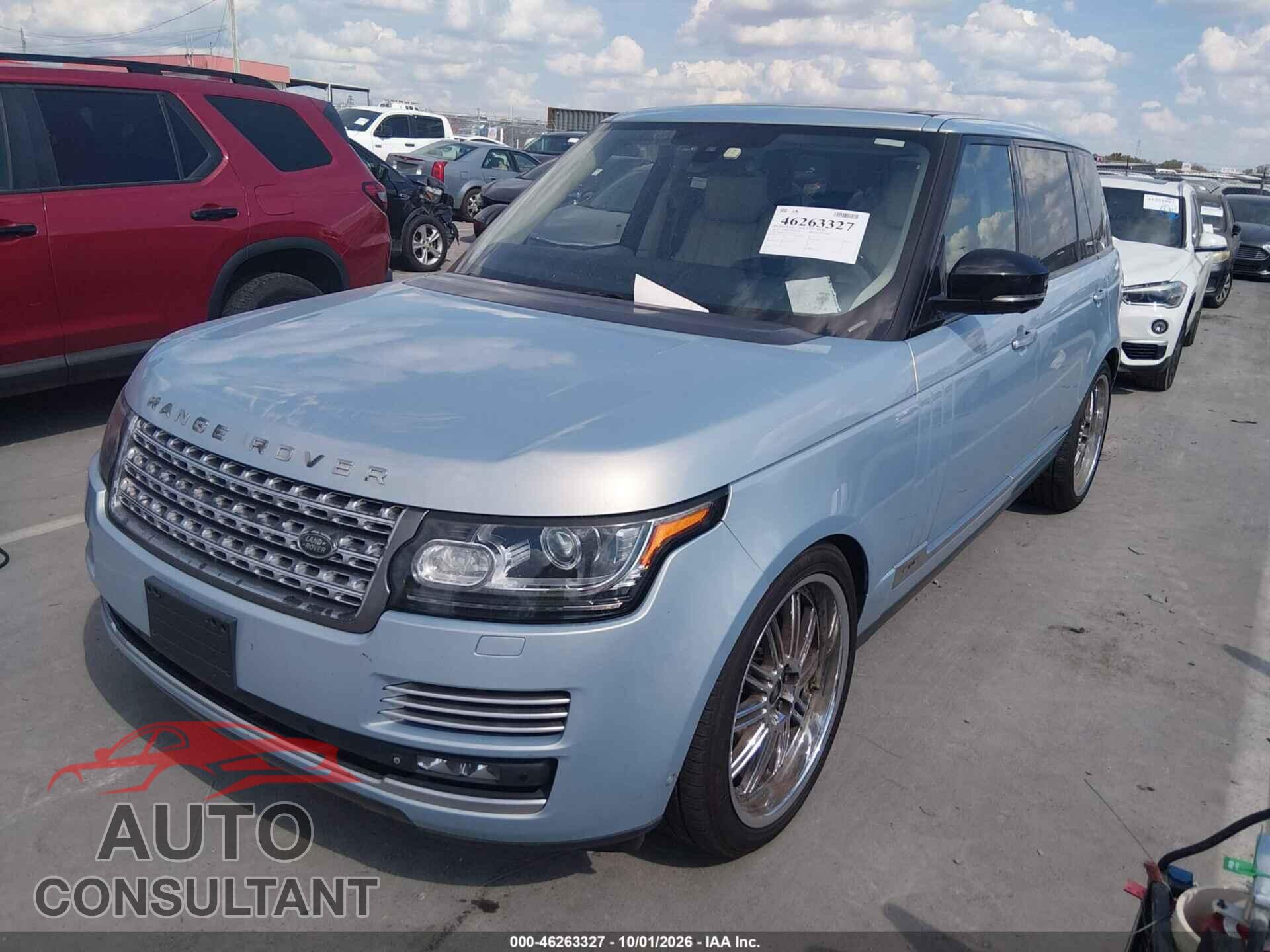 LAND ROVER RANGE ROVER 2015 - SALGV3TF8FA213629