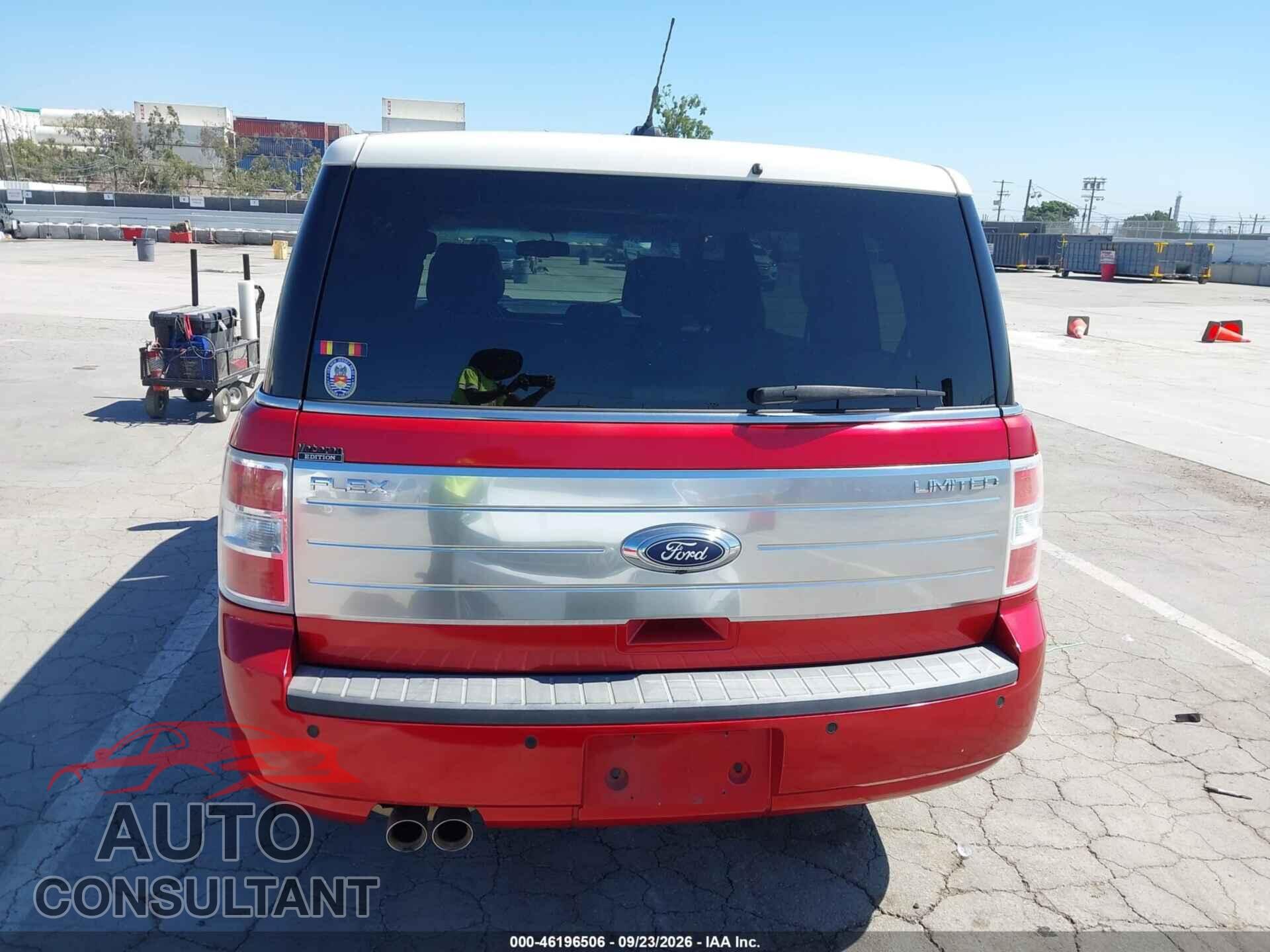 FORD FLEX 2011 - 2FMGK5DC2BBD25062