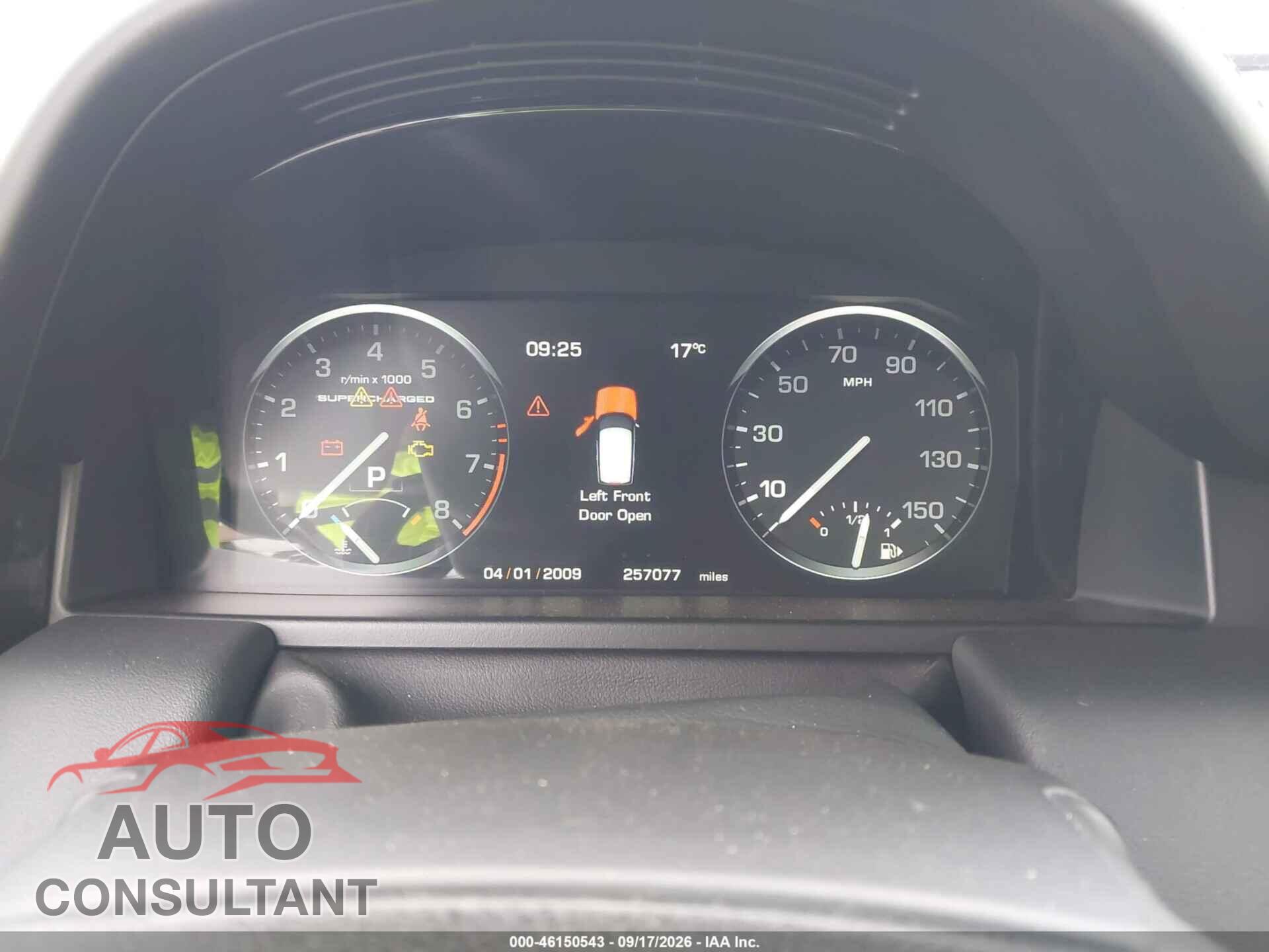 LAND ROVER RANGE ROVER 2012 - SALMF1E43CA379634