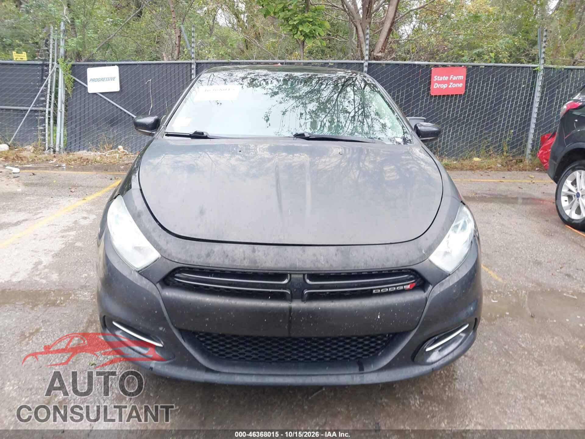 DODGE DART 2013 - 1C3CDFBA5DD117960